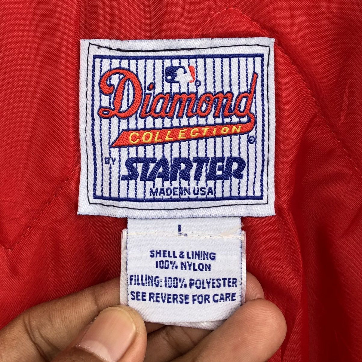 Starter Vintage Starter MLB REDSOX Baseball Varsity Jacket Size US L / EU 52-54 / 3 - 12 Thumbnail