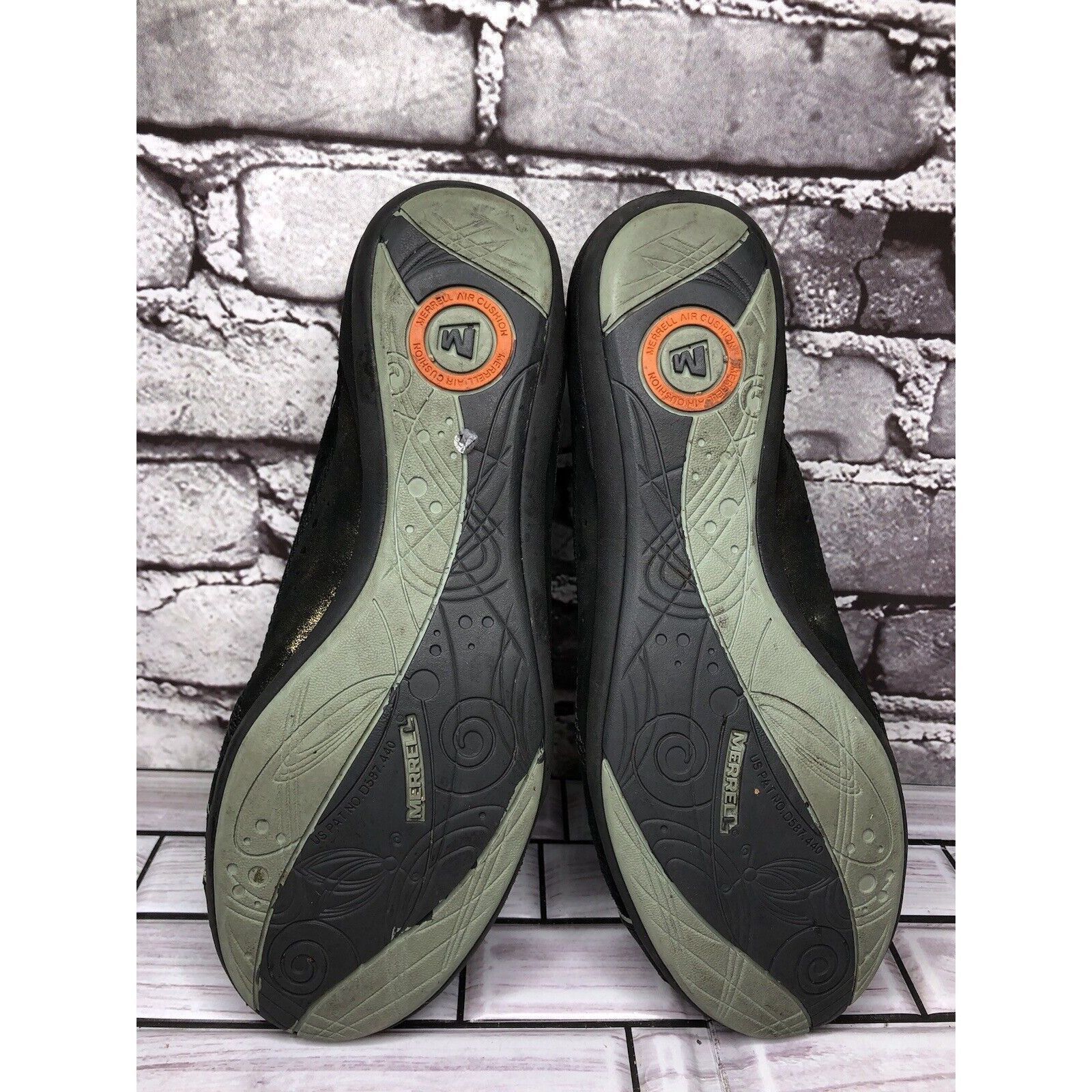 Merrell Merrell Pirouette Black Suede Leather Gold Sparkle Athletic Size US 8 / IT 38 - 12 Thumbnail