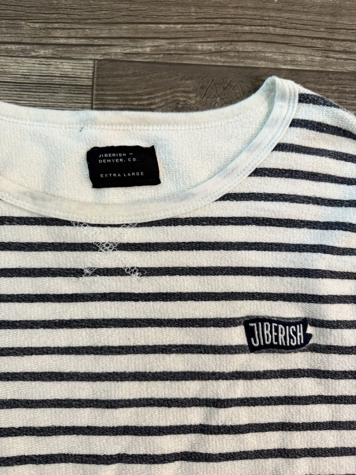 Jiberish Jiberish Striped sweater Size US L / EU 52-54 / 3 - 2 Thumbnail