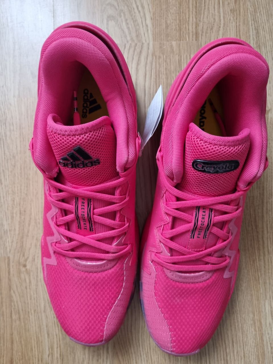 Adidas 13.5US adidas D.O.N. Issue #2 Crayola Power Pink Size US 13 / EU 46 - 4 Thumbnail