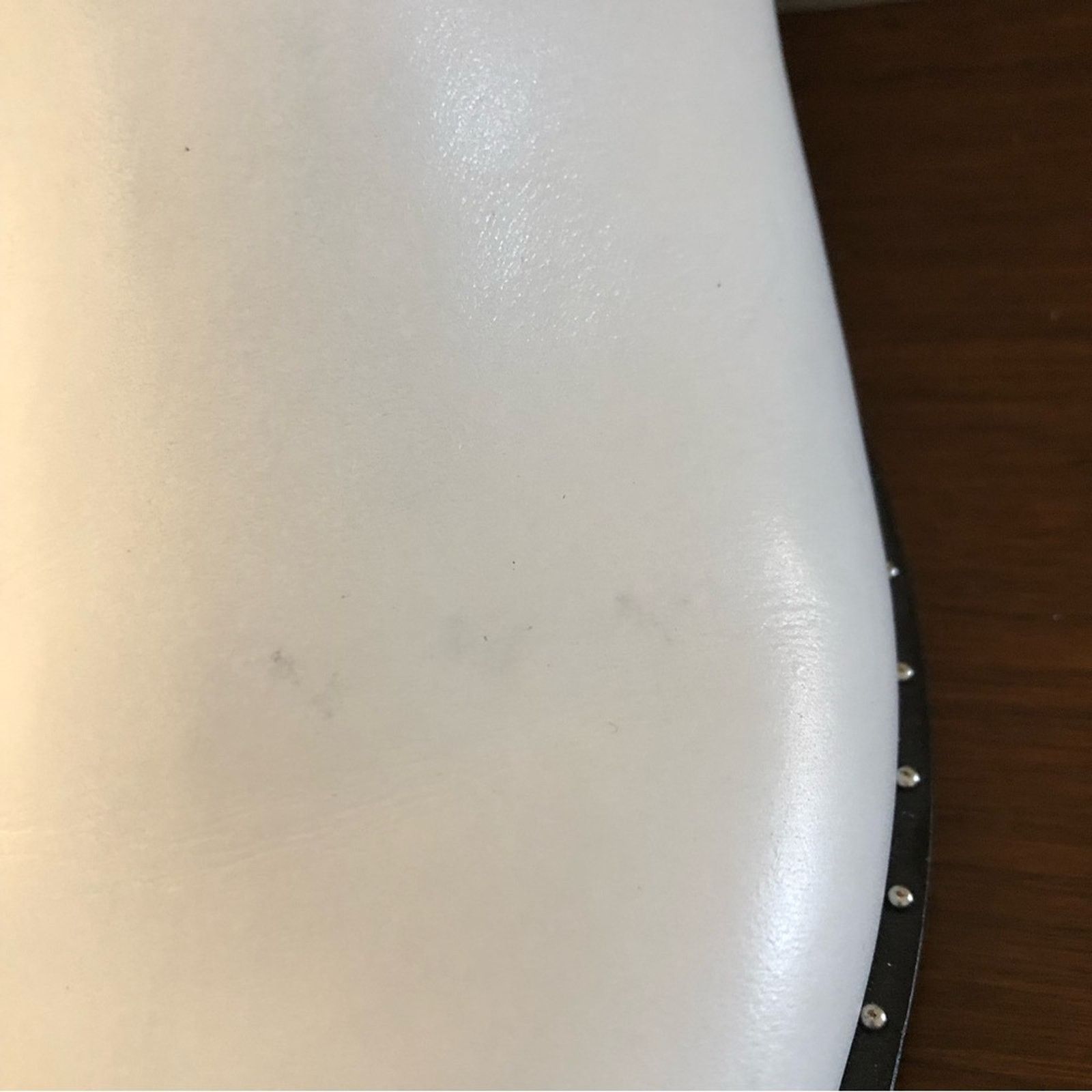 Other Halogen white buckle silver stud leather booties 10M Size US 10 / IT 40 - 4 Thumbnail