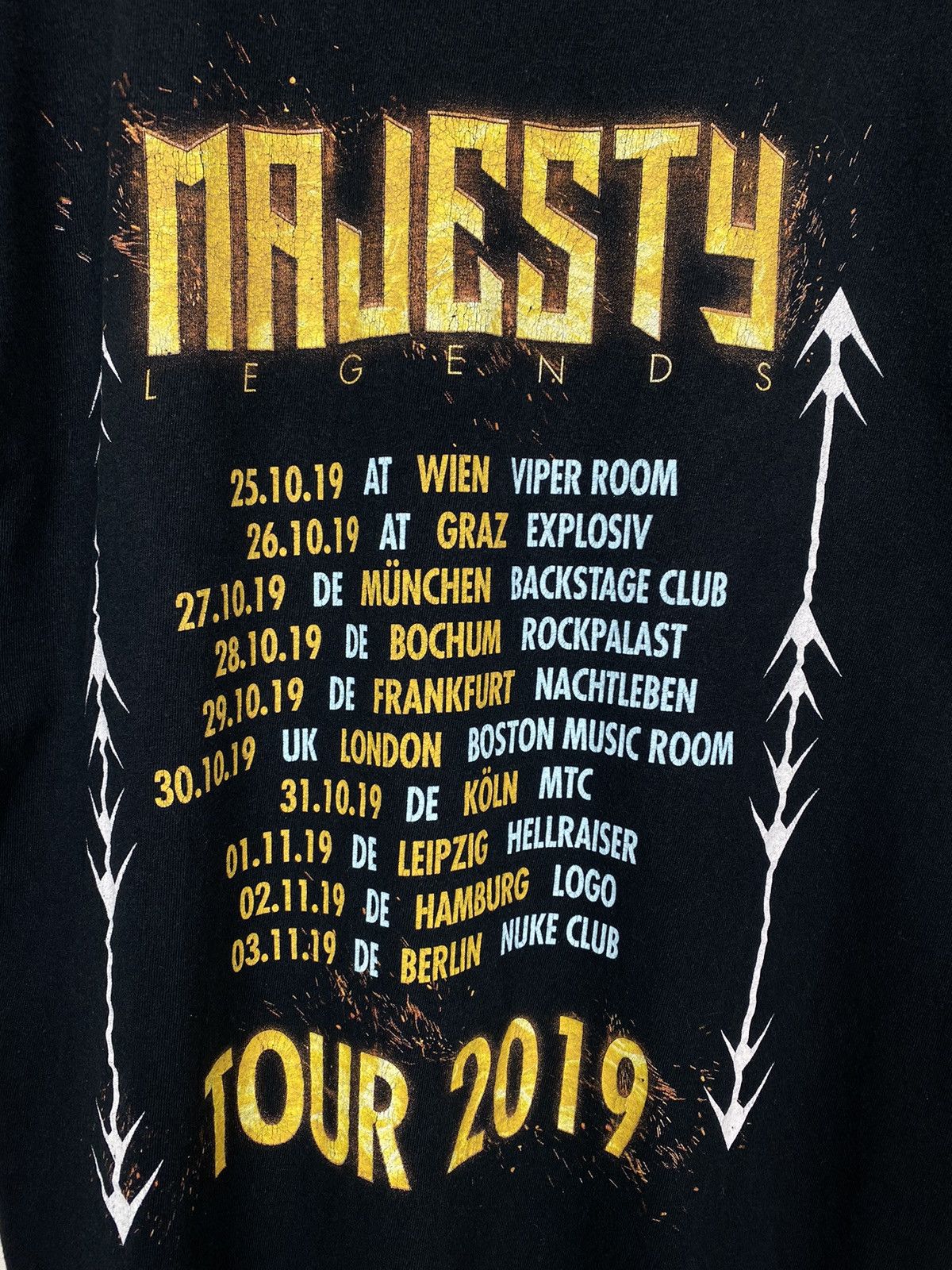 Band Tees Vintage Majesty Legends Rock Band T-shirt Promo Graphic Y2K Size US L / EU 52-54 / 3 - 8 Thumbnail