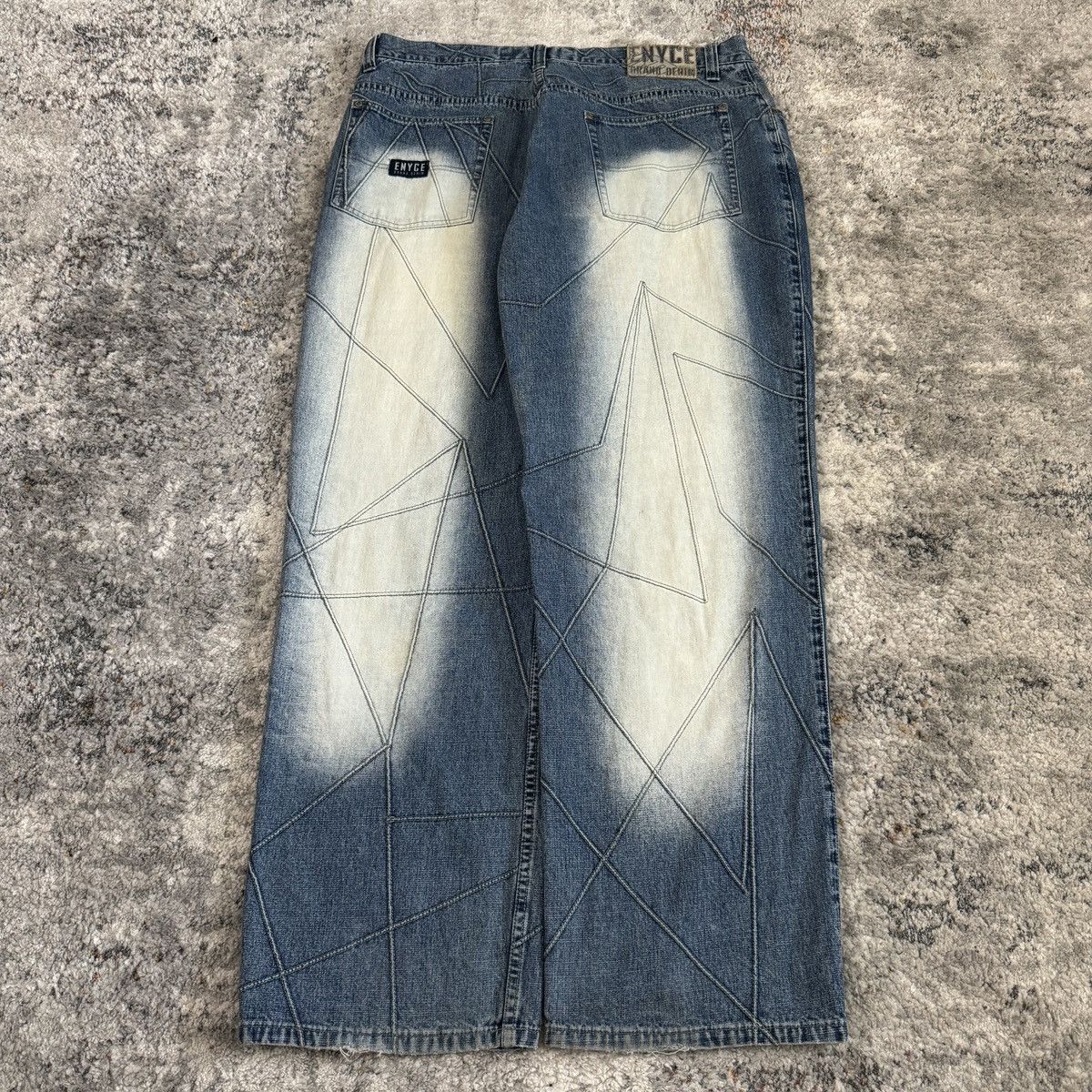 Crazy Vintage y2k Enyce JNCO Southpole wash style baggy jean