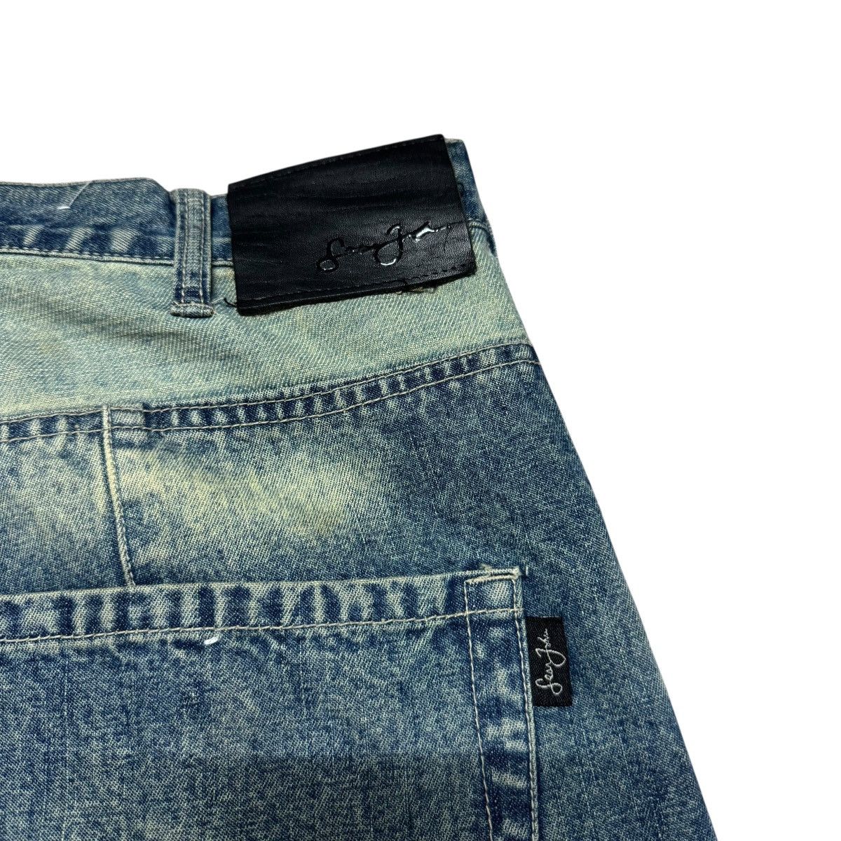Sean John Vintage Sean John Denim Patchwork Baggy Jeans Size US 40 / EU 56 - 13 Thumbnail