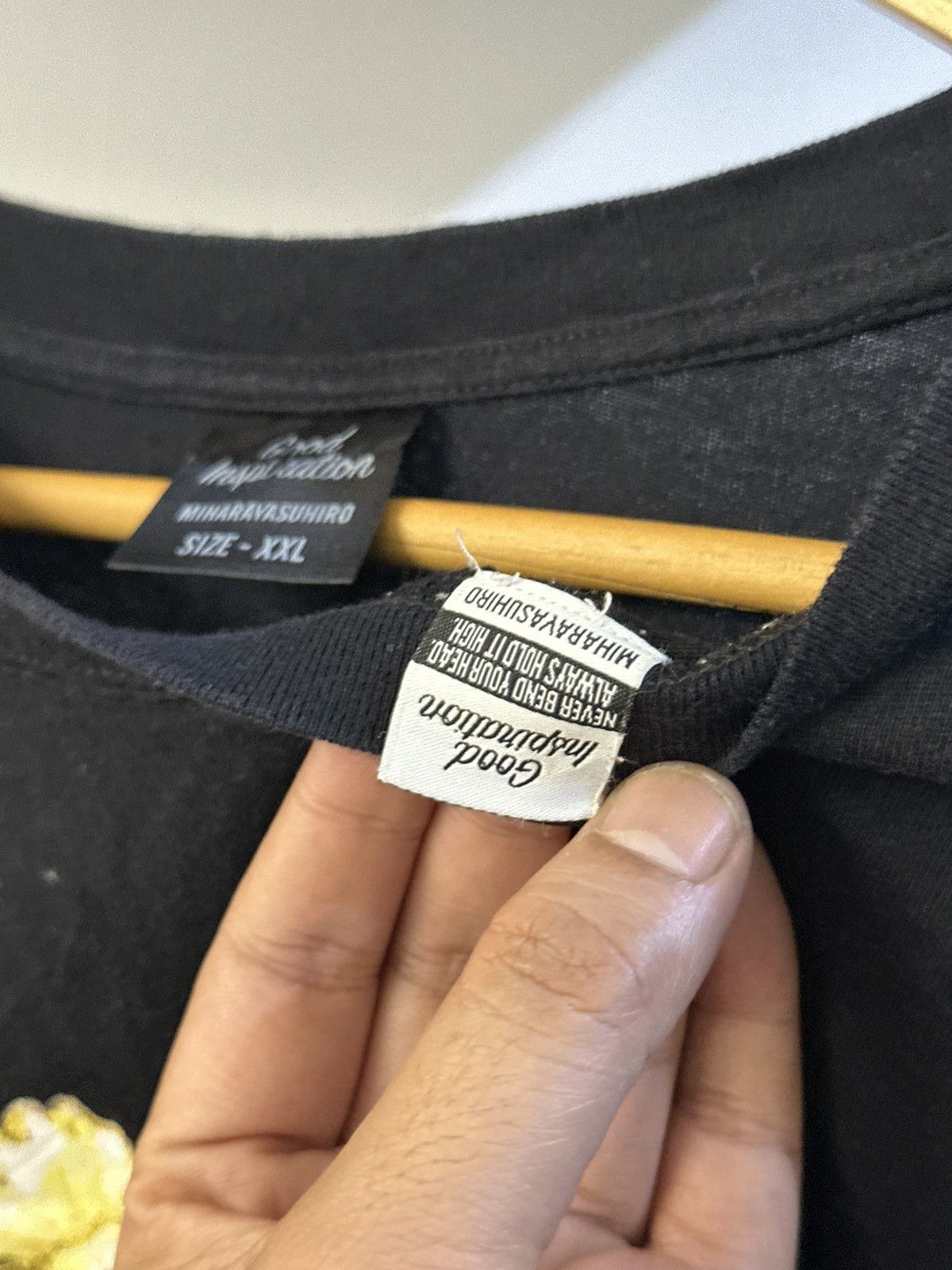 Maison MIHARA YASUHIRO AW21 Miharayasuhiro x Gu Pizza Tee Size US XL / EU 56 / 4 - 6 Thumbnail