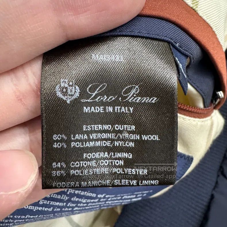 Loro Piana Loro Piana Equestrian Series Removable Down and Wool Jacke Size US L / EU 52-54 / 3 - 5 Thumbnail