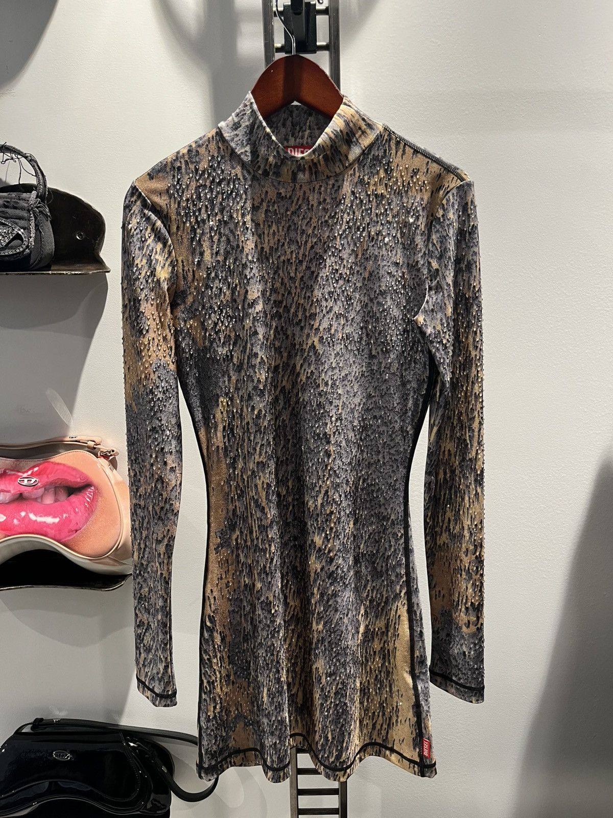 Diesel Diesel Crystal Eleo Short Dress Size M / US 6-8 / IT 42-44 - 1 Thumbnail