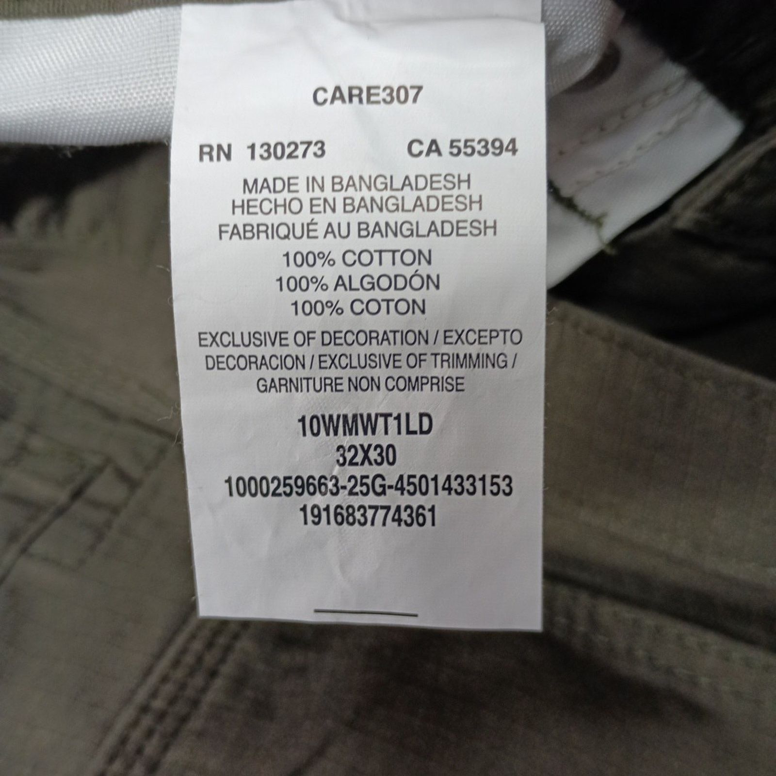 Wrangler Wrangler Technician Ripstop Pants Men's 32x30 Loden Relaxed Size US 32 / EU 48 - 5 Thumbnail
