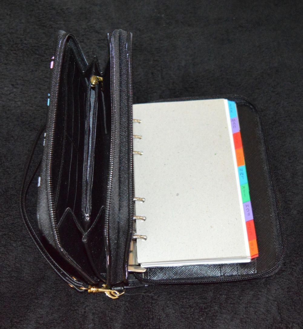 Handmade PURSE WALLETT DOUBLE SLOT / ORGANIZER CALENDAR CALCULATOR Size ONE SIZE - 5 Thumbnail