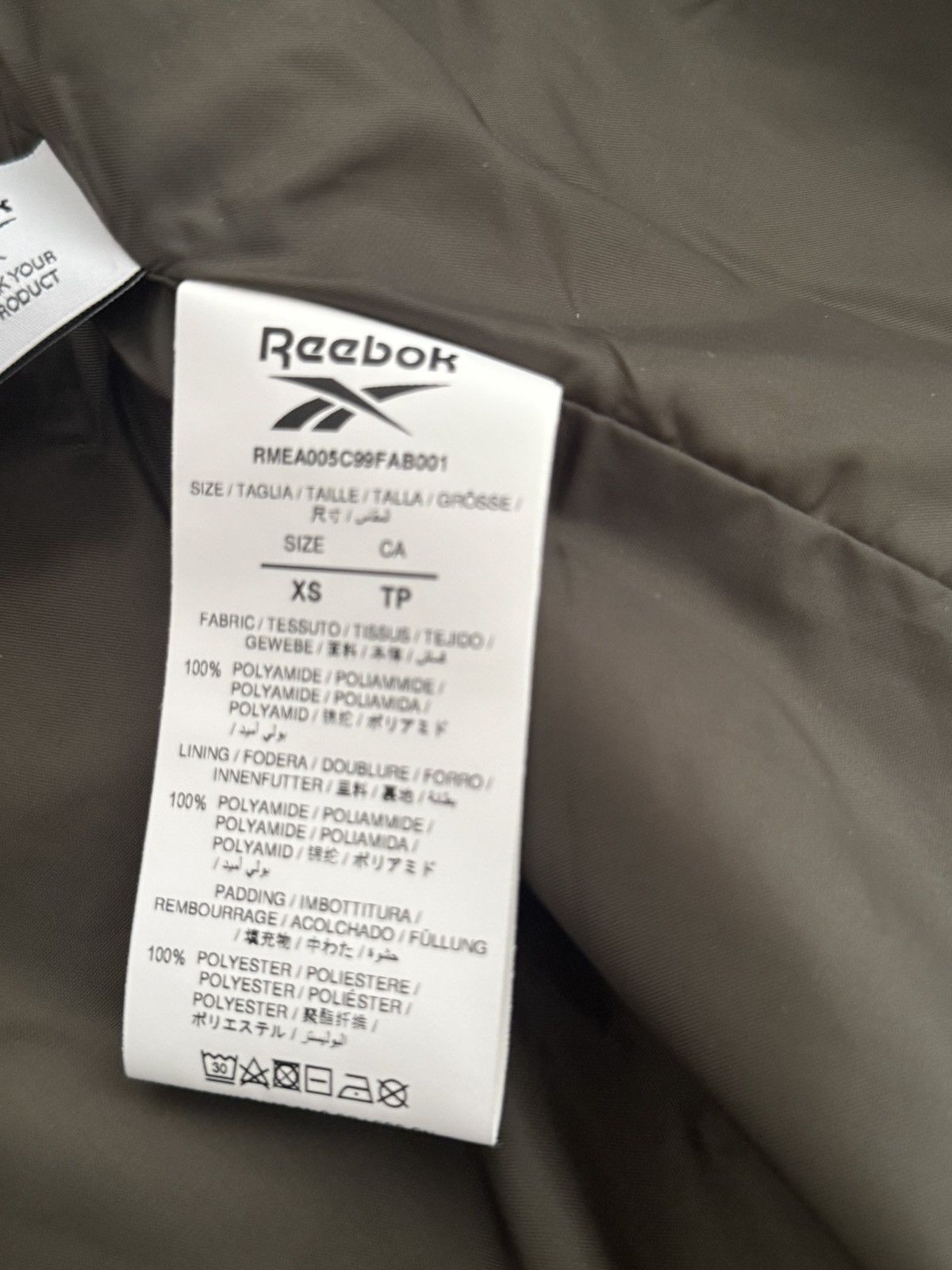 Hed Mayner Hed Mayner x Reebok Parka Size US S / EU 44-46 / 1 - 9 Thumbnail