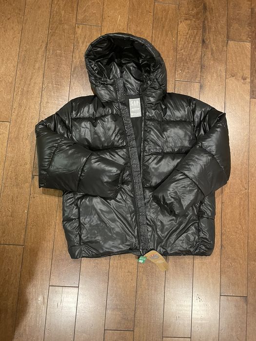 Gap high hotsell shine puffer