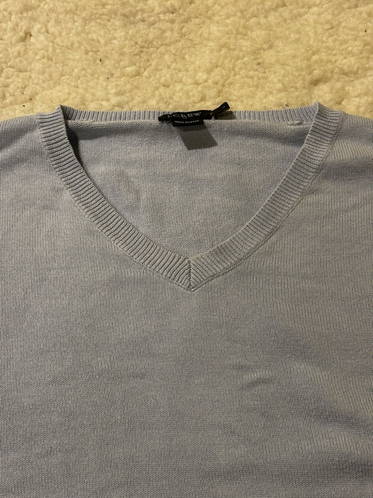 J.Crew Women’s light blue sweater2142 Size L / US 10 / IT 46 - 2 Thumbnail