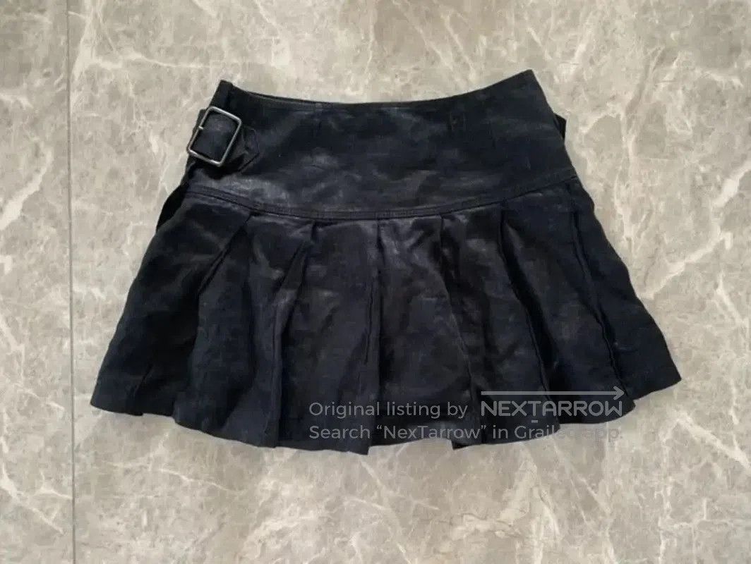 Burberry Burberry Black Cotton Mini Skirt S Size. Size 23" - 2 Thumbnail