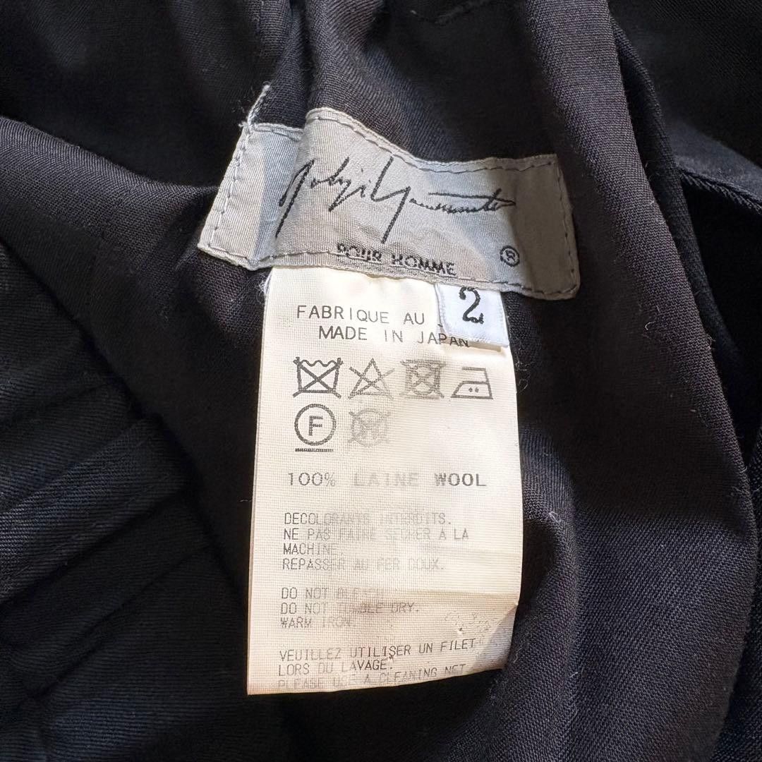 Yohji Yamamoto POUR HOMME 18aw wrap pants HK-p24-100 size 2 Size US 35 - 4 Thumbnail
