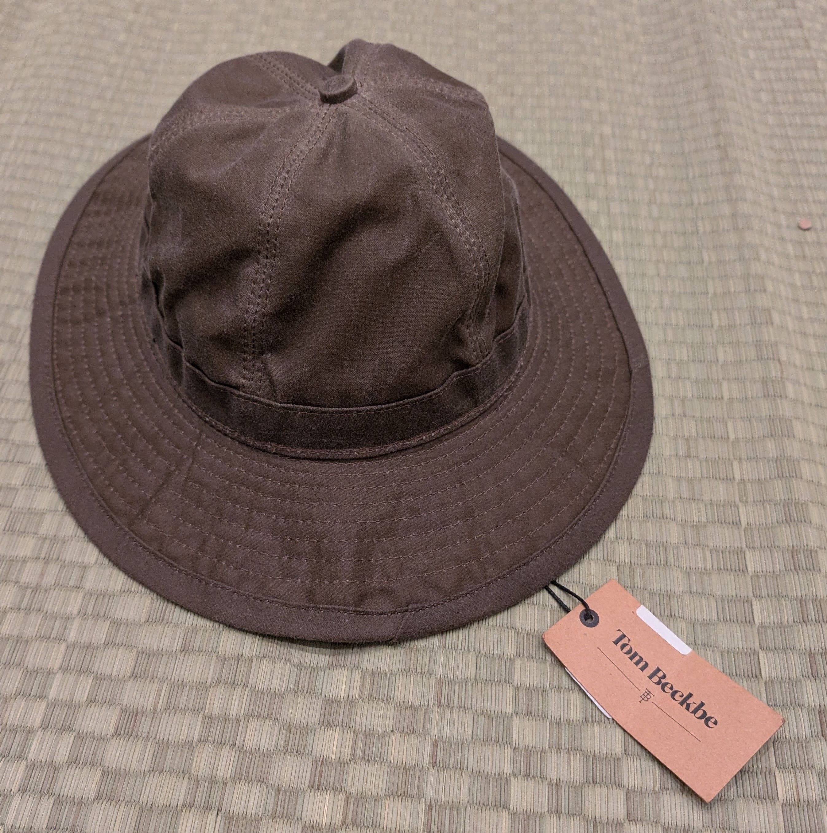 Tom Beckbe NWT Tom Beckbe Waxed Canvas Lined Boonie Hat Men's Size XL Size ONE SIZE - 1 Thumbnail