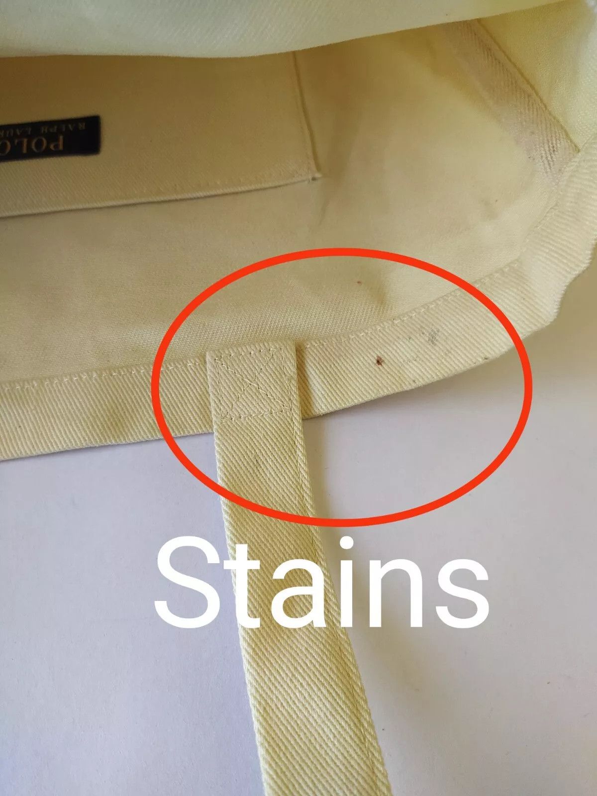 Polo Ralph Lauren Polo Ralph Lauren Polo Bear Cotton Canvas Tote Bag IFD 8036 Size ONE SIZE - 12 Thumbnail