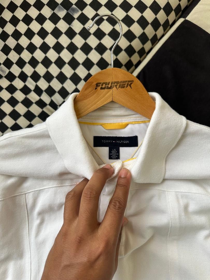 Designer × Tommy Hilfiger TOMMY HILFIGER PATCHWORK WHITE ON WHITE Size US L / EU 52-54 / 3 - 2 Thumbnail