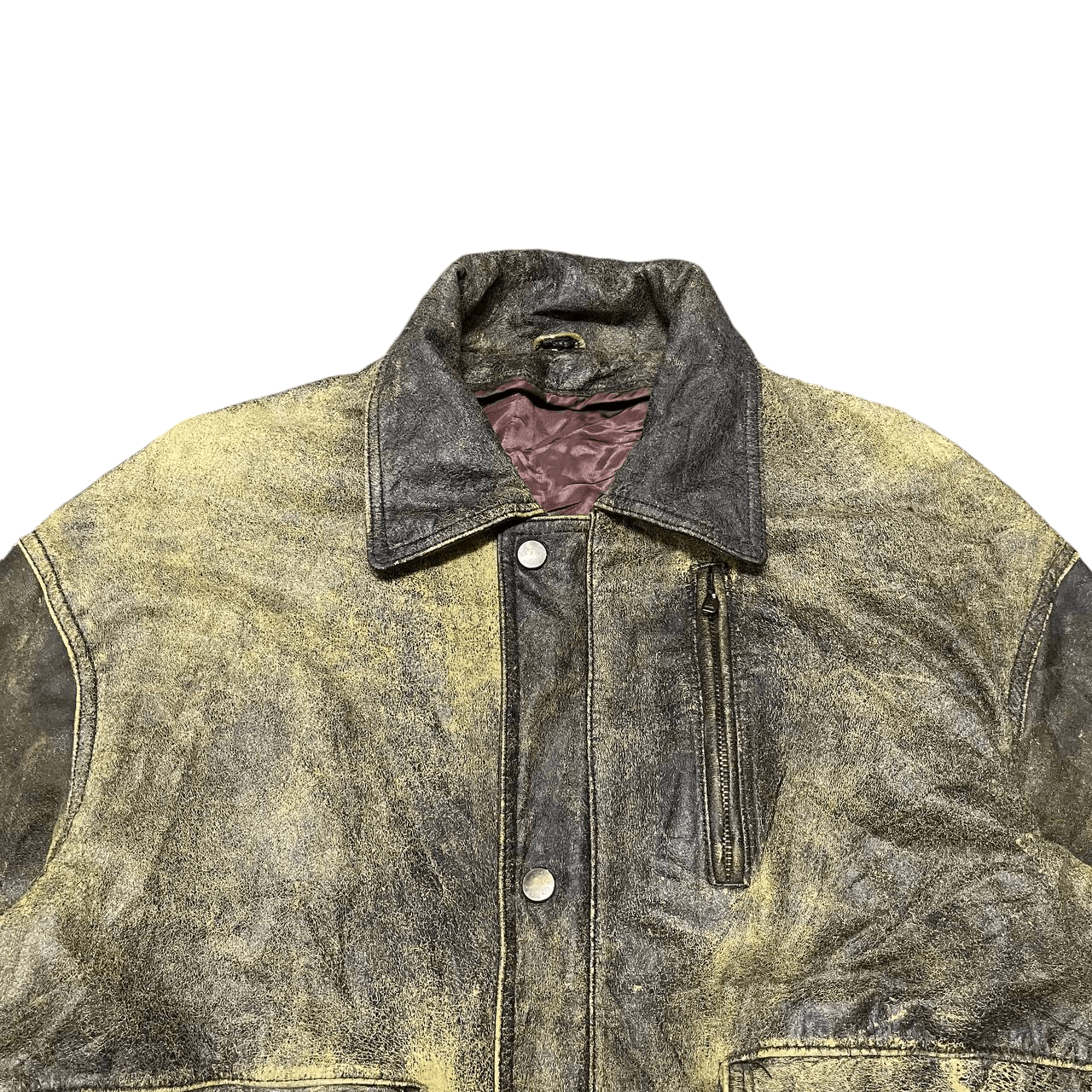 Japanese Brand Vintage Leather Jacket Size US M / EU 48-50 / 2 - 2 Thumbnail