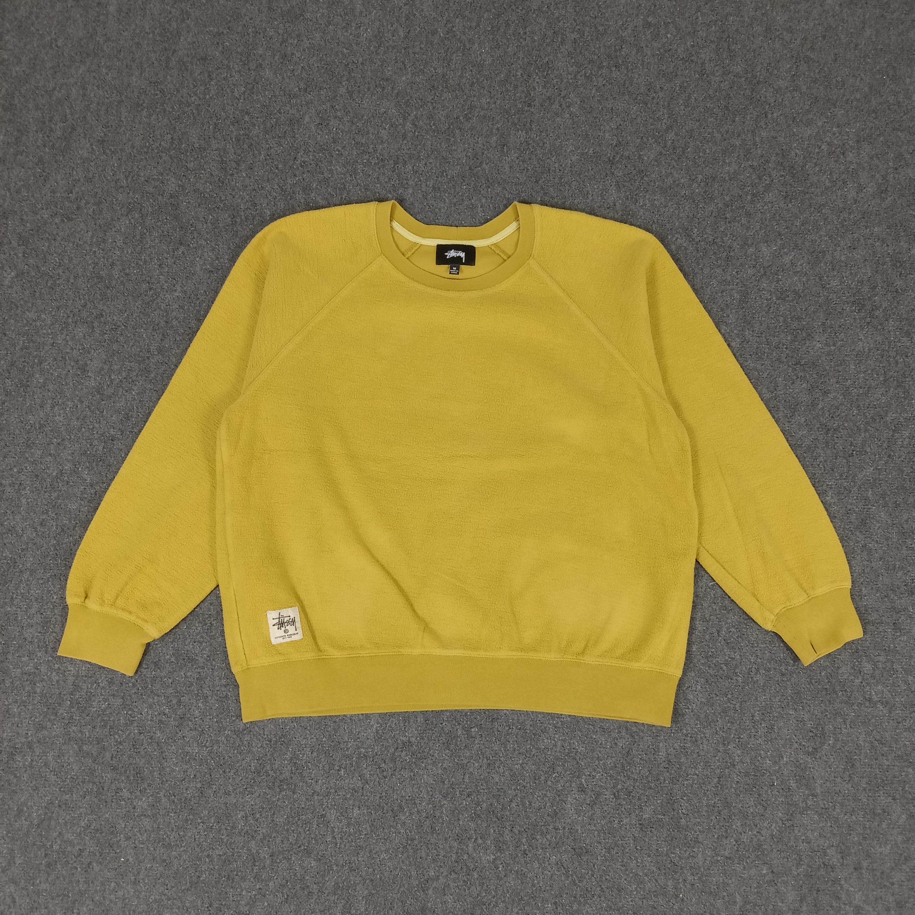 Stussy × Vintage Stussy Streetwear Style Big Logo Custom Sweatshirt Size US L / EU 52-54 / 3 - 3 Thumbnail