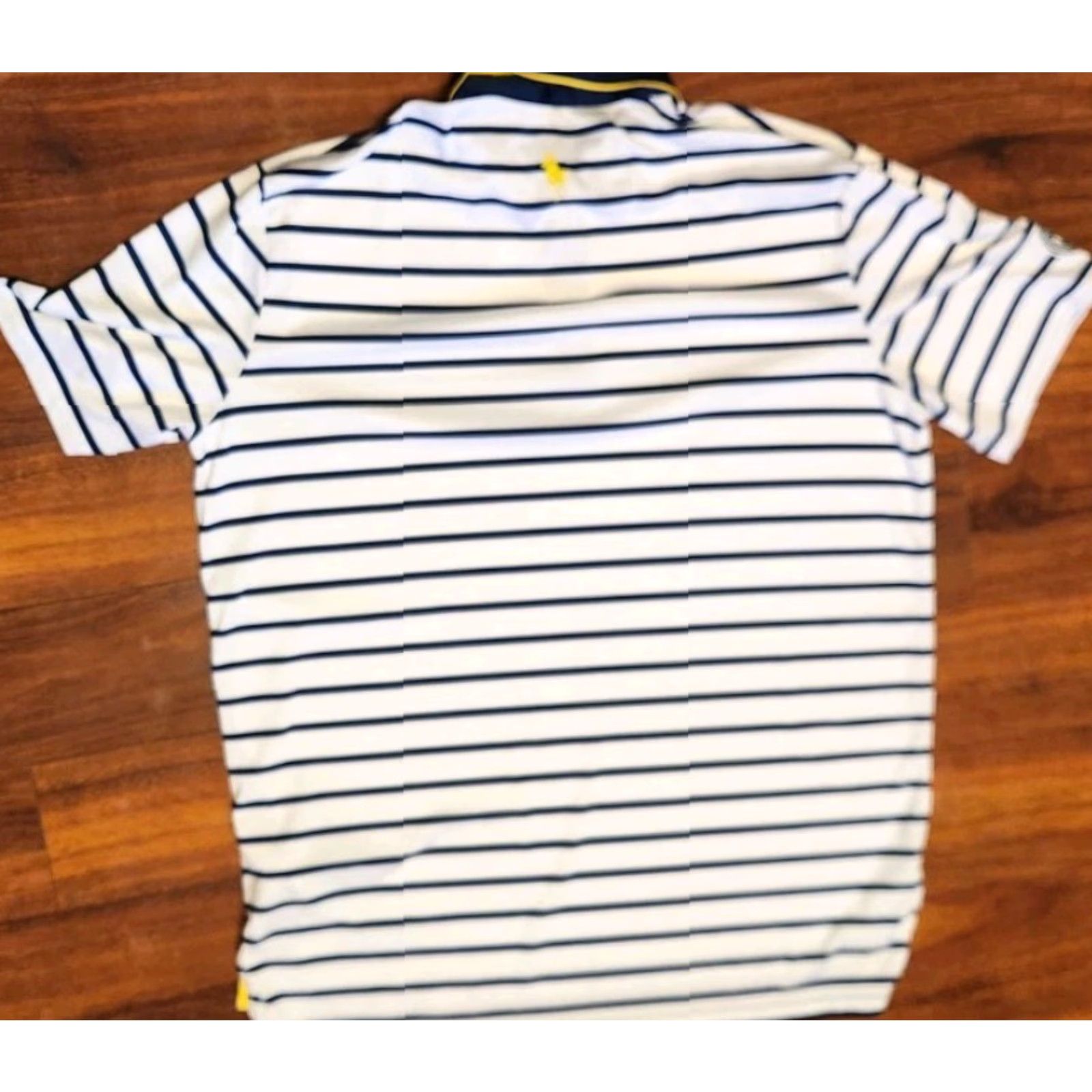 Polo Ralph Lauren Ralph Lauren Polo Golf Shirt Mens XL 2018 100th PGA Championship Striped Multicolor Polo RL Shirt Mens XL Striped Golf Polo Size US XL / EU 56 / 4 - 3 Thumbnail