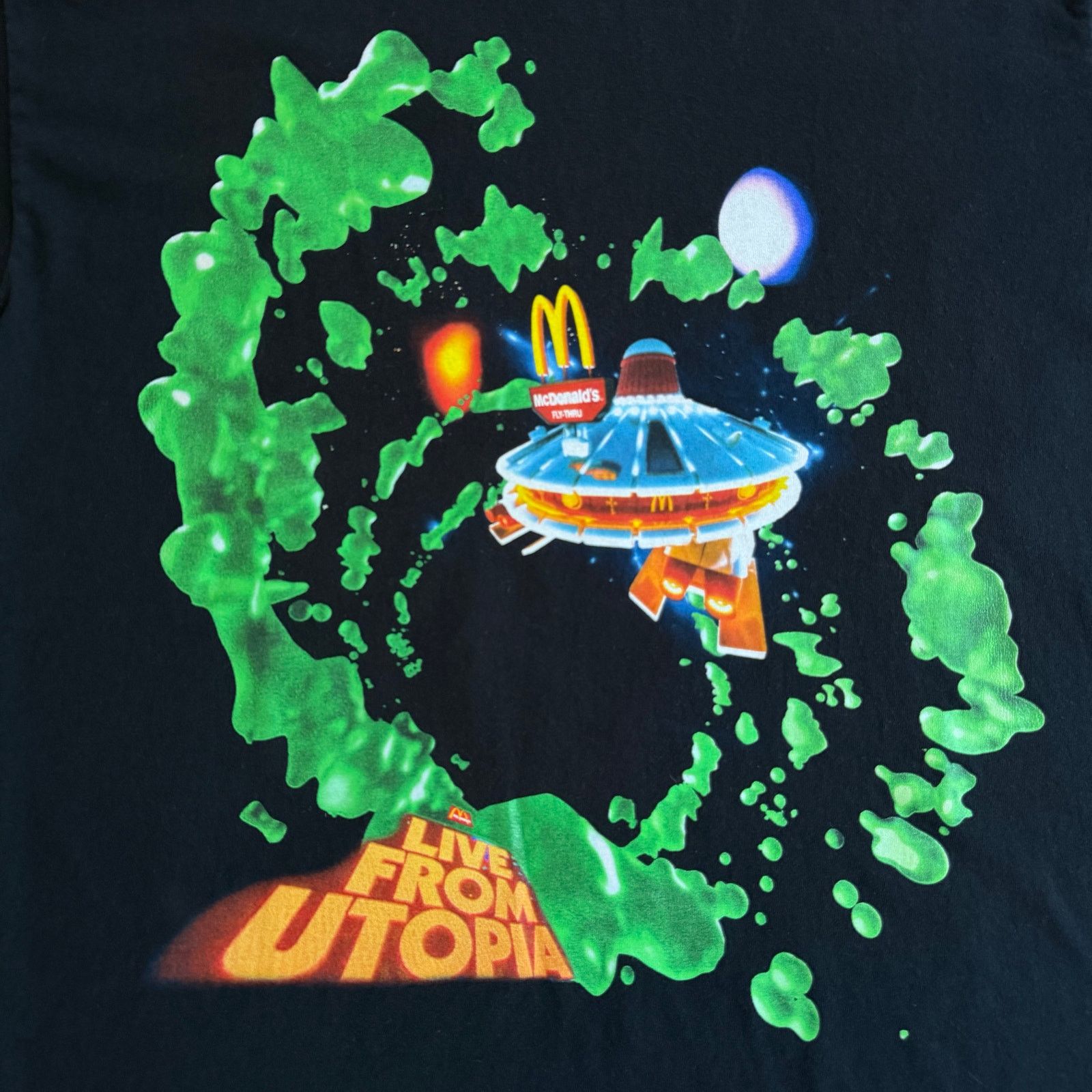 Travis Scott Cactus Jack x McDonald's Live From Utopia T-Shirt Size M Size US M / EU 48-50 / 2 - 2 Thumbnail