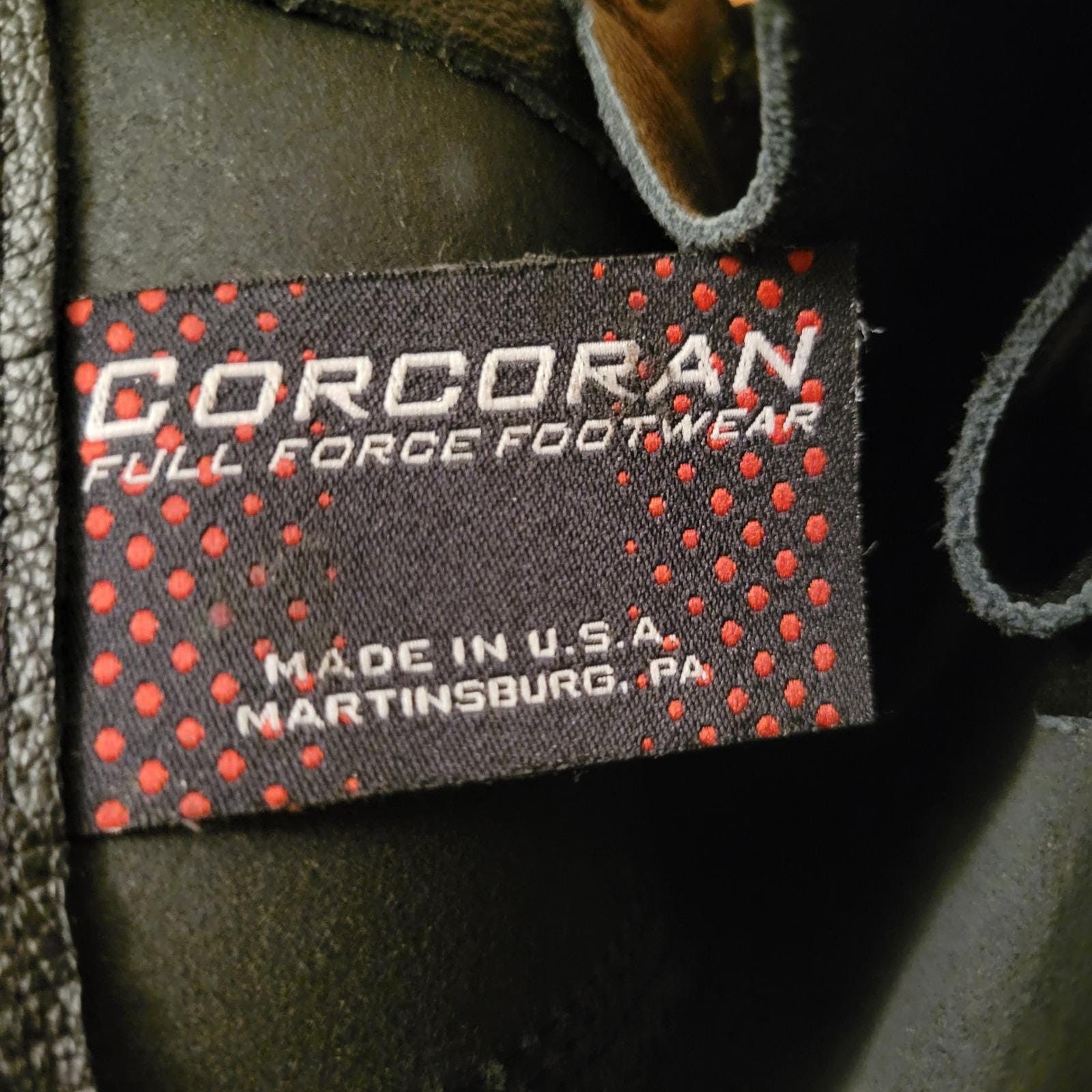 Corcoran Corcoran 1515 Black Leather Combat 4.5 Military Jump Boot Size US 4.5 / IT 34.5 - 4 Thumbnail
