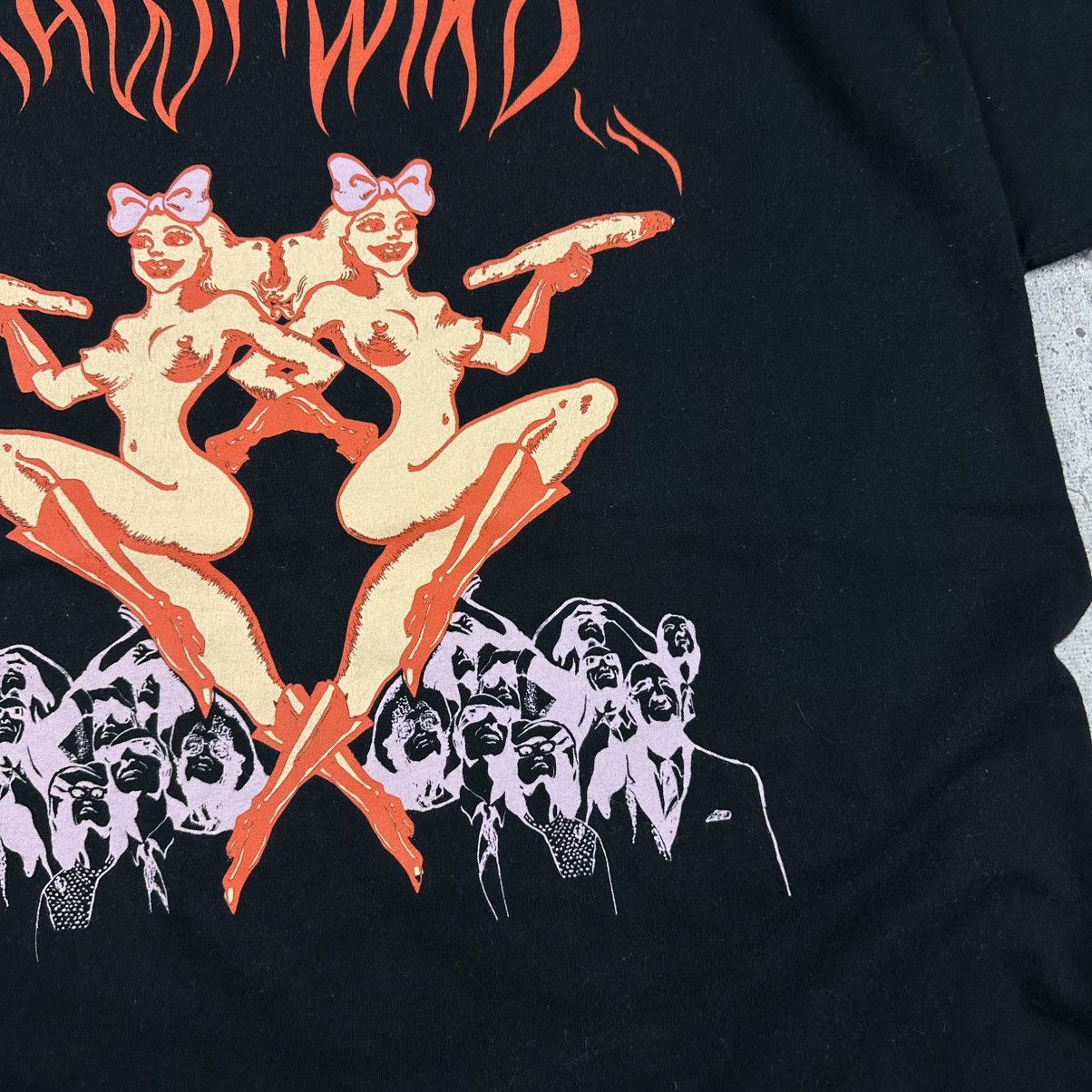 Band Tees 2008 Hawk Wind Vintage 40th Anniversary Tour Tee Size US XL / EU 56 / 4 - 6 Thumbnail