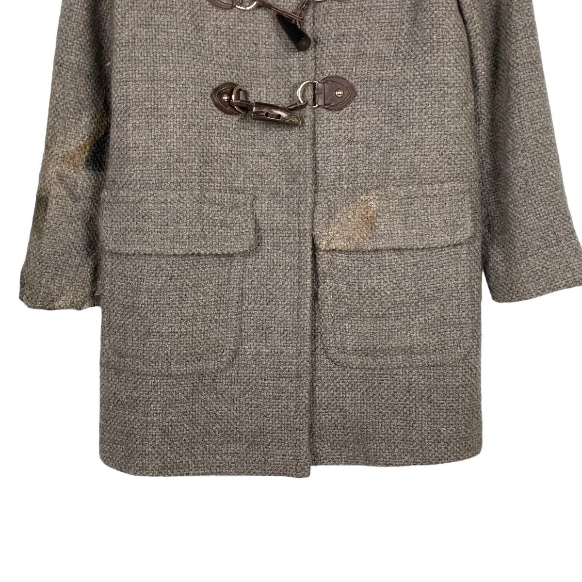 Yohji Yamamoto Ined By Yohji Yamamoto Wool Duffle Coat Size US S / EU 44-46 / 1 - 5 Thumbnail