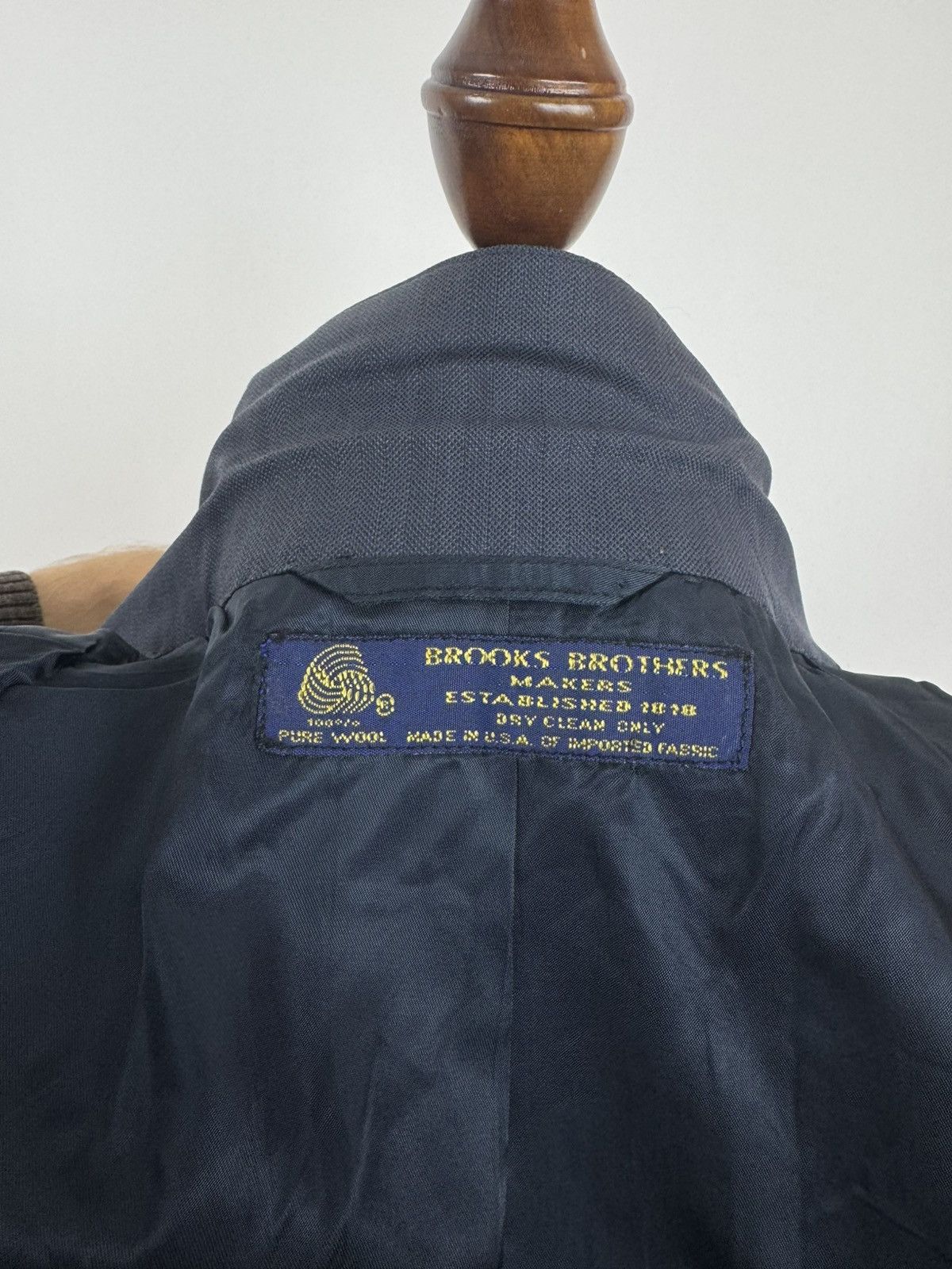 Brooks Brothers Vintage Brooks Brothers wool blazer herringbone jacket Size 42R - 12 Thumbnail