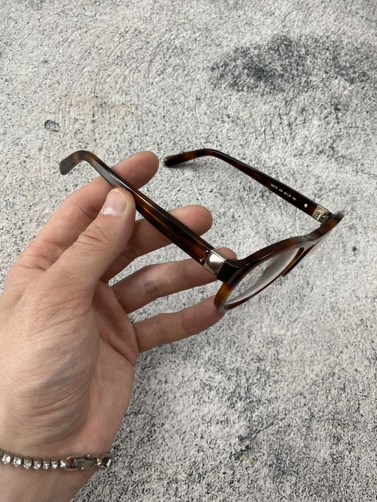 Chloe Rare Chloe Round Tortoise Optical Glasses Frames Size ONE SIZE - 19 Thumbnail