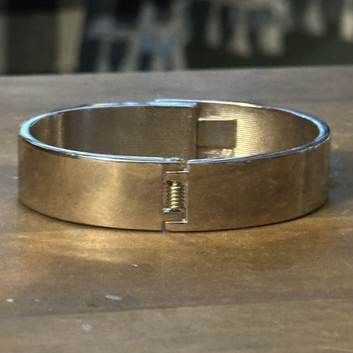 Other Glossy stainless steels steel hinged bangle bracelet Size ONE SIZE - 7 Thumbnail
