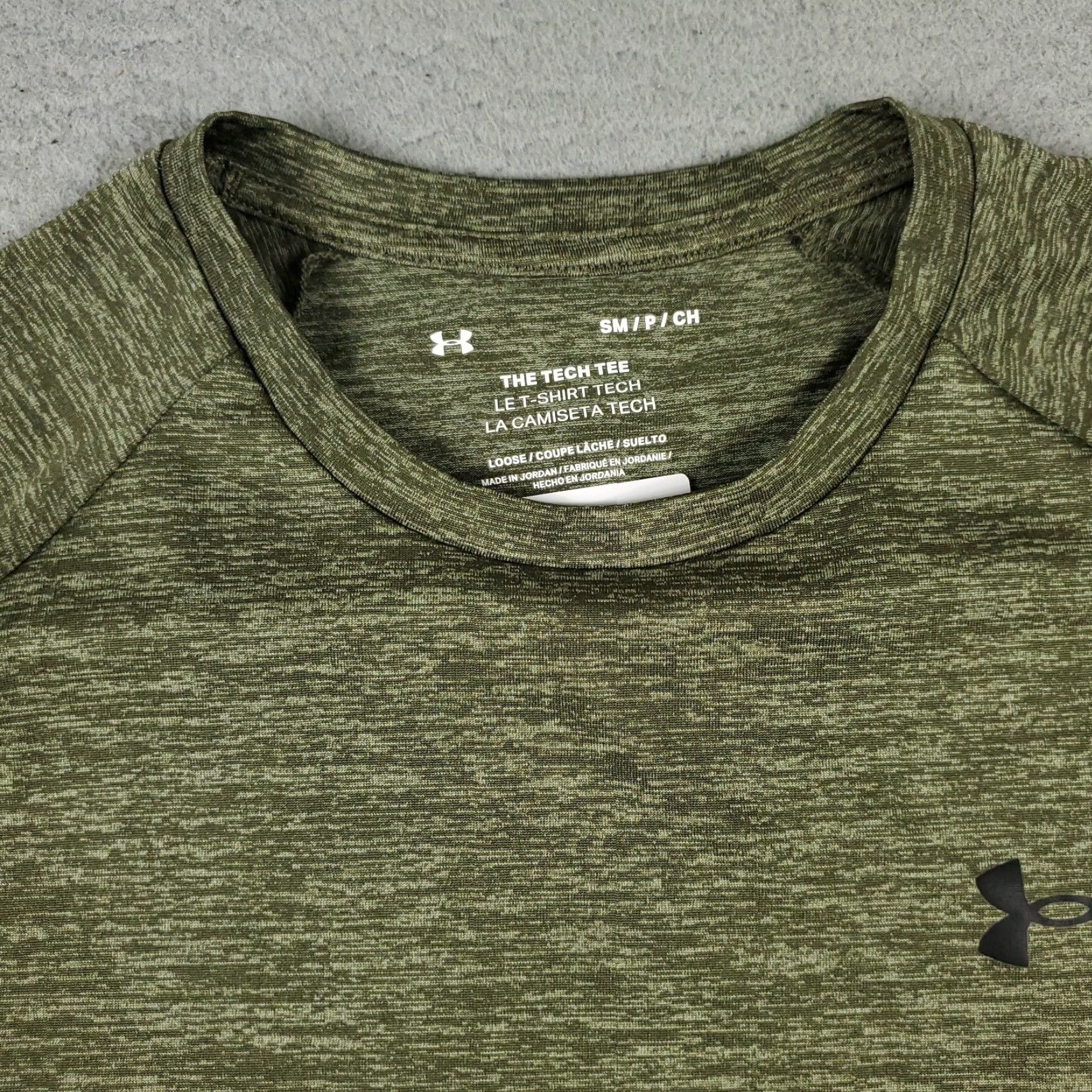 Under Armour Under Armour T Shirt Mens Small Taupe Heatgear Active Work Out Gym Short Sleeve Size US S / EU 44-46 / 1 - 3 Thumbnail