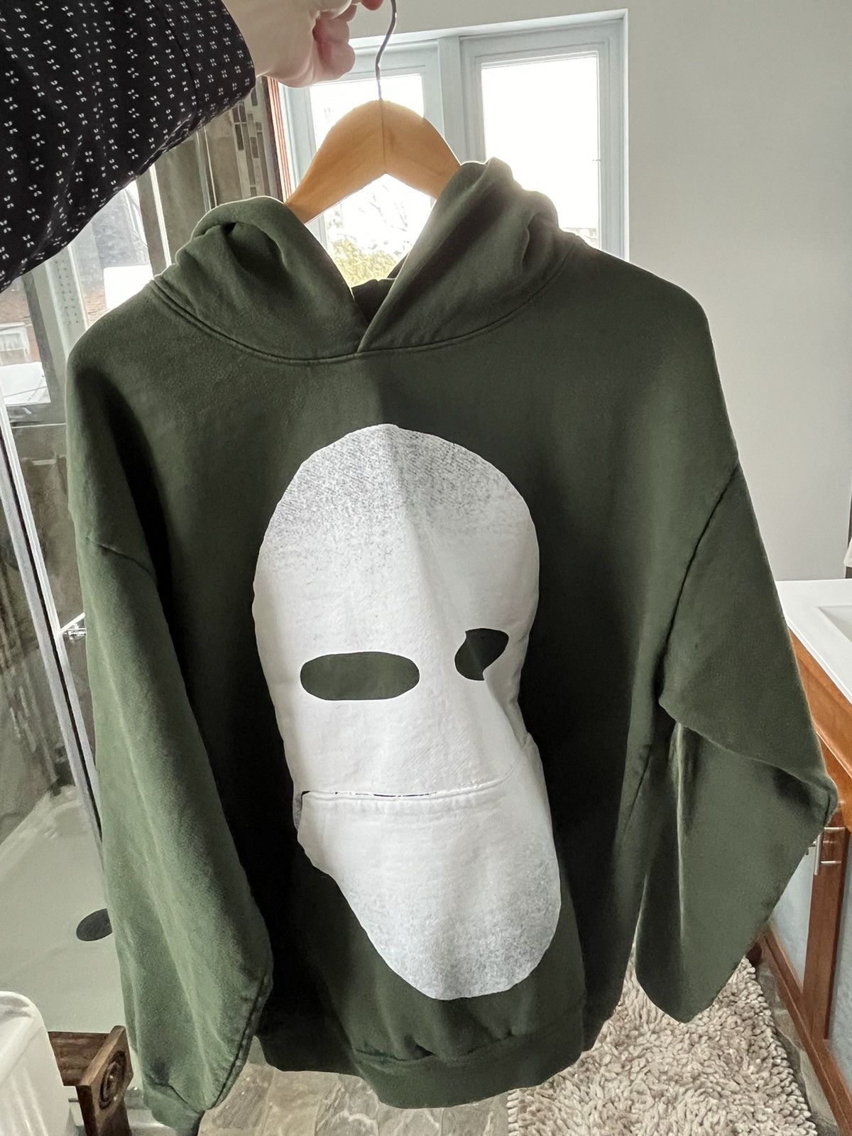 image of Yeat 2093 Merch Hoodie in Green, Men's (Size Large)
