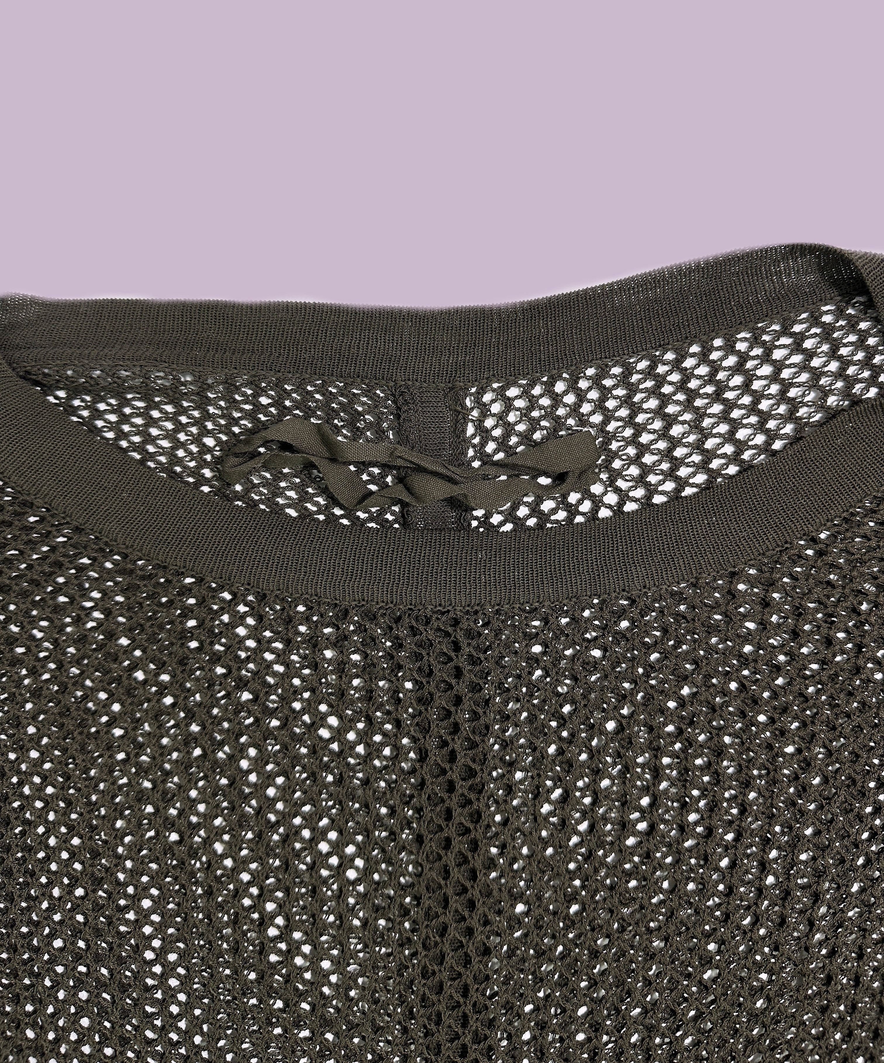 Rick Owens Archive Mesh Knit Sweater Size US M / EU 48-50 / 2 - 2 Thumbnail