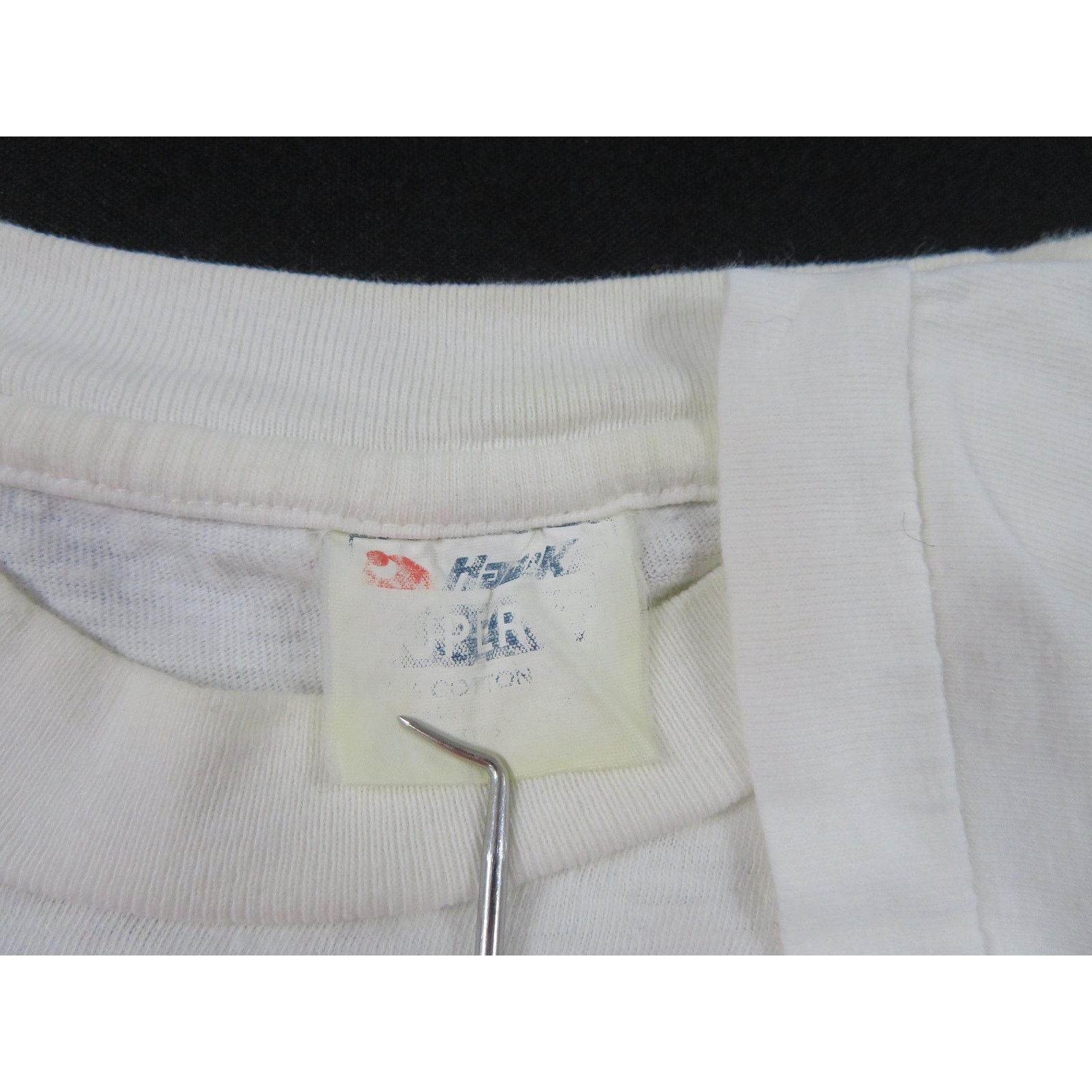 Hanes California Eagle Feathers Graphic White T-shirt Sz XL 1990s Size US XL / EU 56 / 4 - 4 Thumbnail