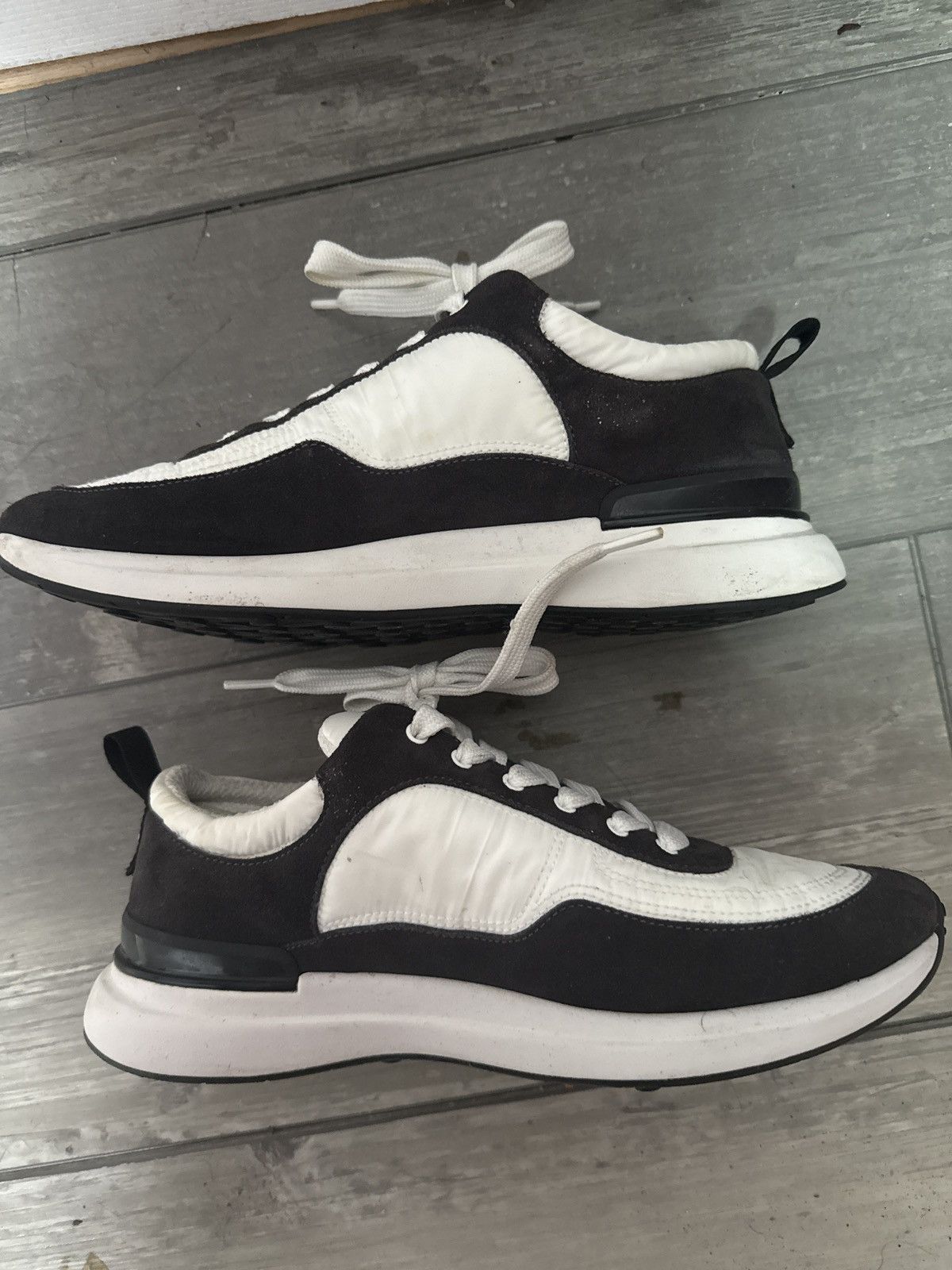 Chanel Chanel 2021 Sneakers White/Dark Grey Size US 6 / EU 39 - 2 Thumbnail