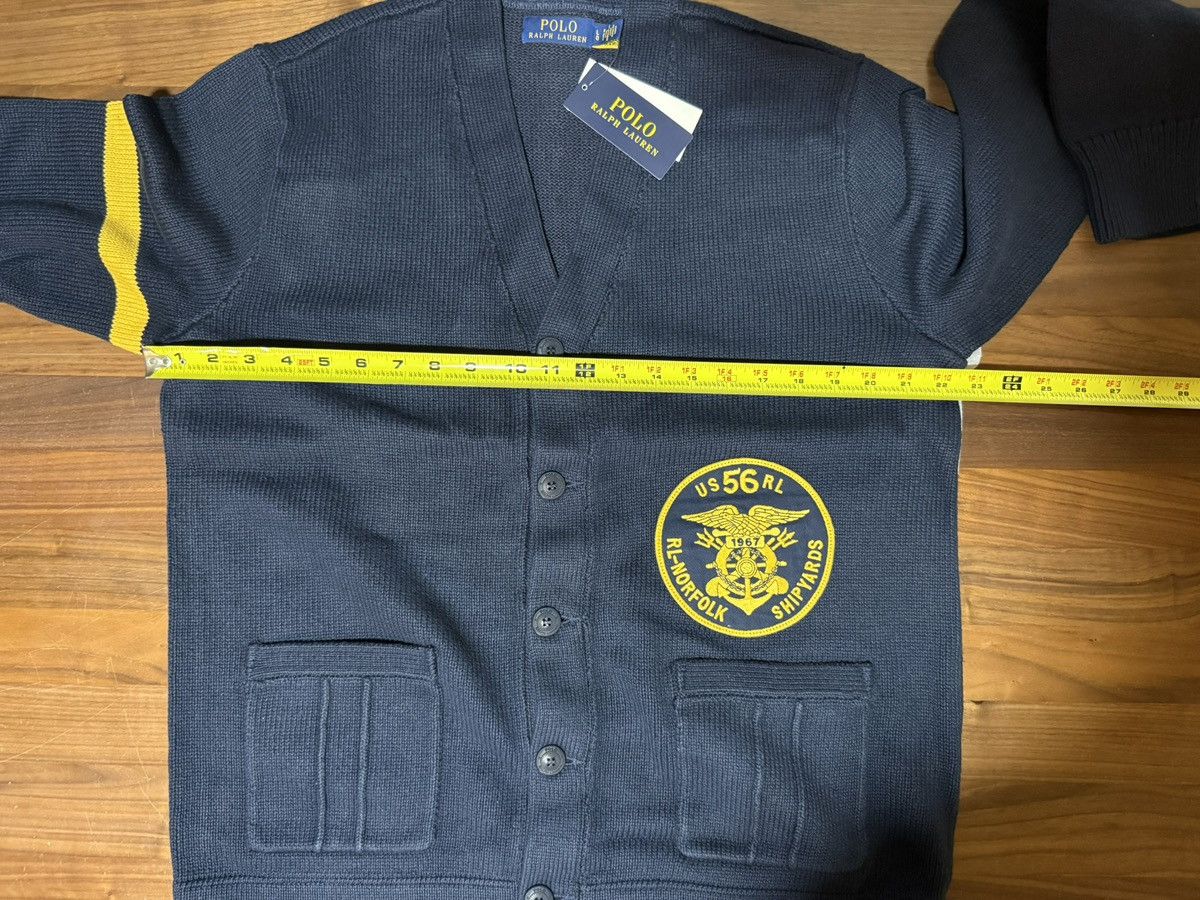 Polo Ralph Lauren POLO RALPH LAUREN Nautical-Inspired Cardigan Navy Sweater Size US L / EU 52-54 / 3 - 10 Thumbnail