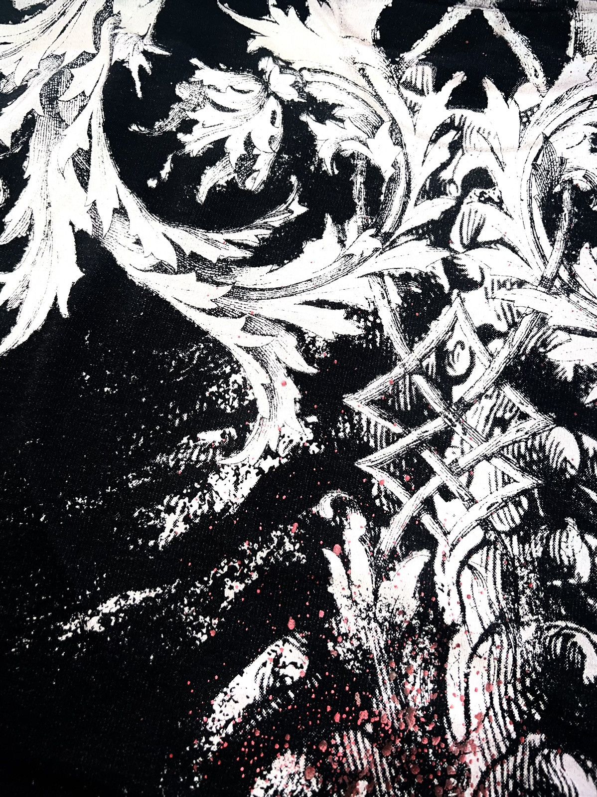 Affliction Extreme Couture Affliction Blood Splattered Skeleton Hoodie Size US XXL / EU 58 / 5 - 7 Thumbnail