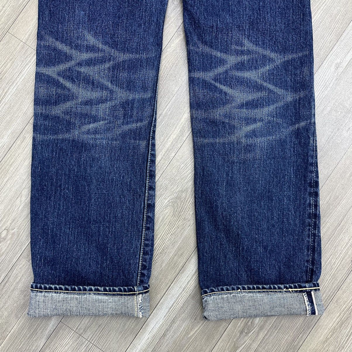 Eternal × Japanese Brand × Vintage Vintage Eternal Half Selvedge Faded Honeycomb Denim Jeans Size US 29 - 14 Thumbnail