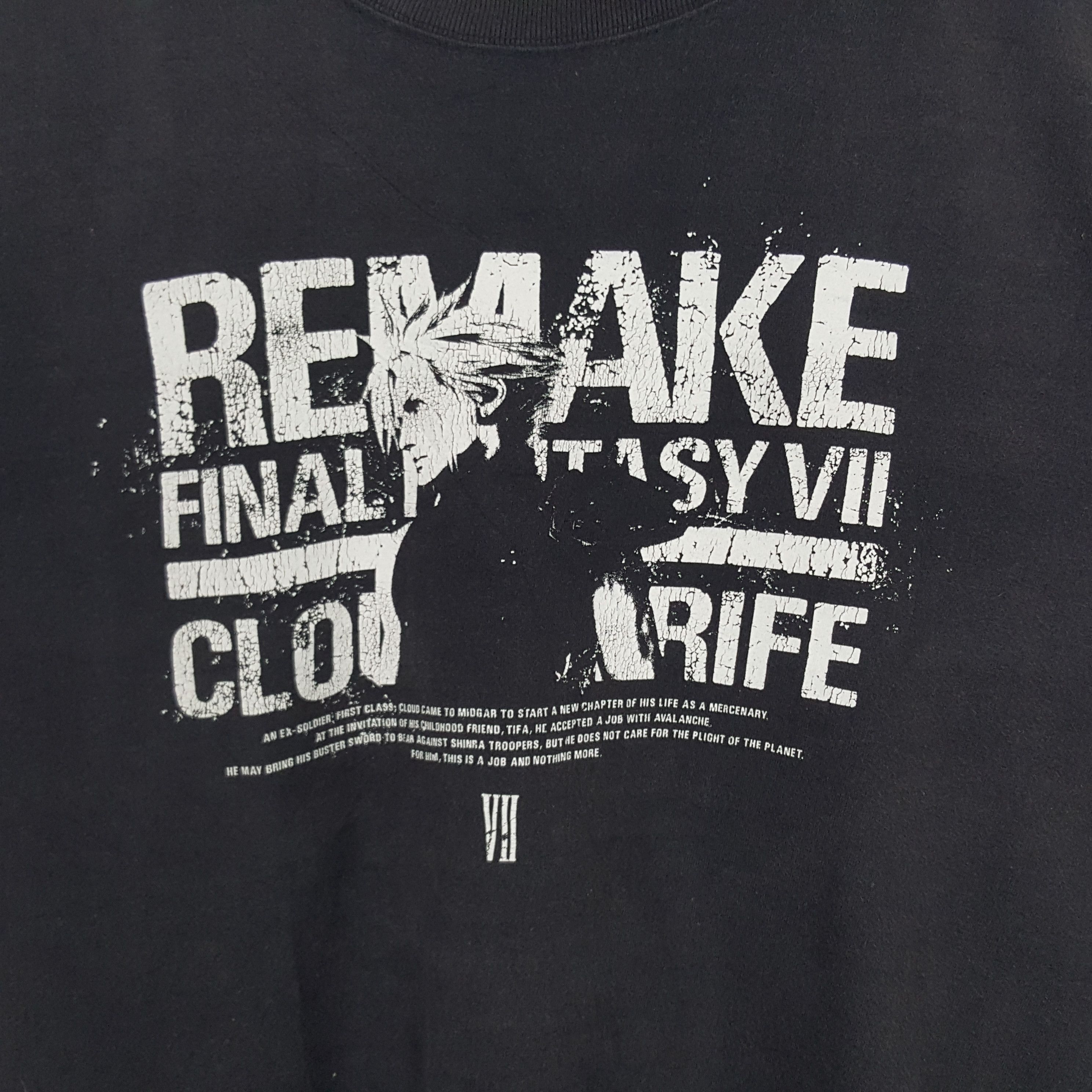 Playstation × Vintage Vintage Final Fantasy VII Japanese Video Game Tshirt Size US XL / EU 56 / 4 - 2 Thumbnail