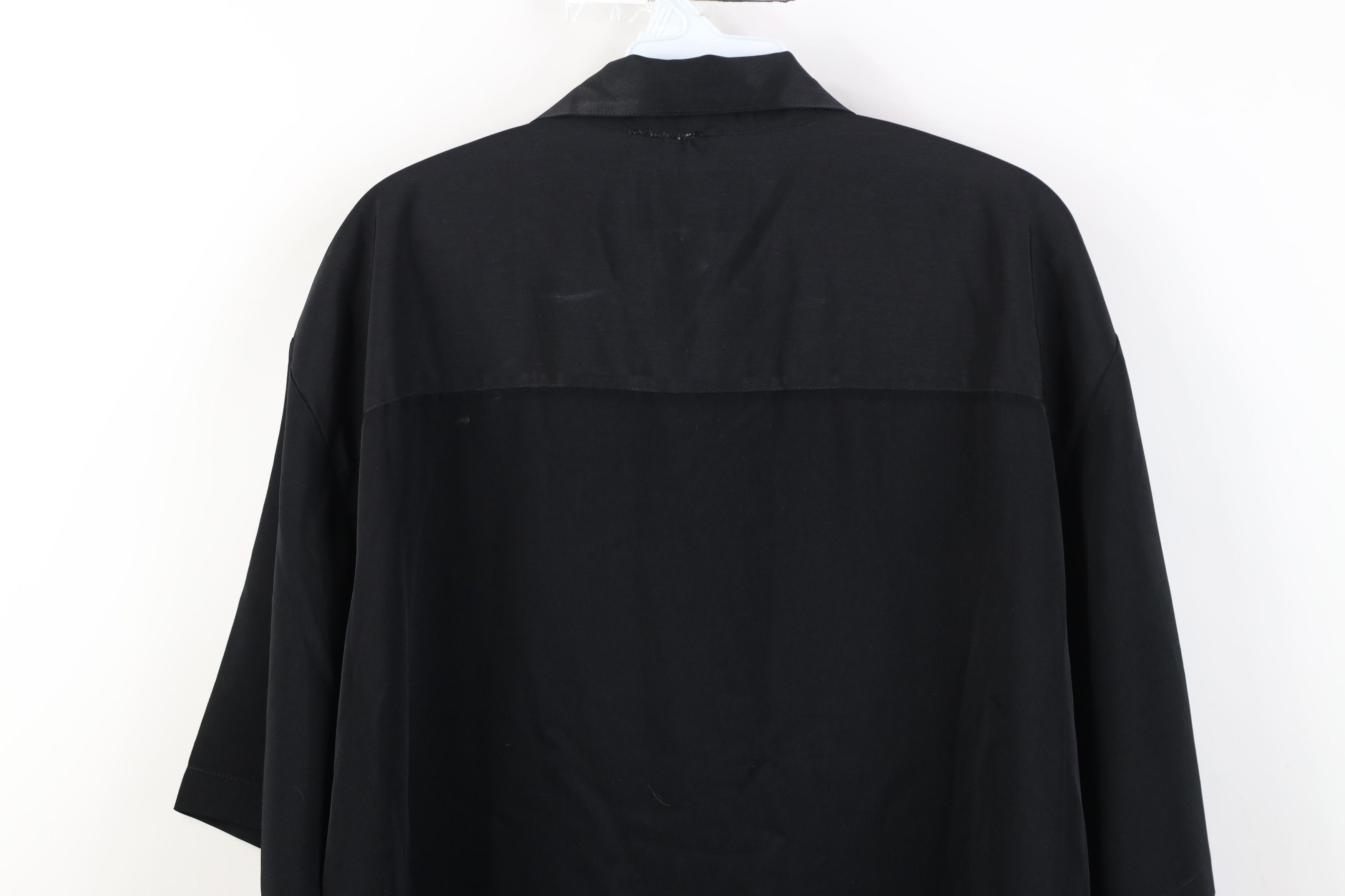 Vintage Vintage 90s Y2K Streetwear Wire Looped Collar Button Shirt Size US L / EU 52-54 / 3 - 15 Thumbnail