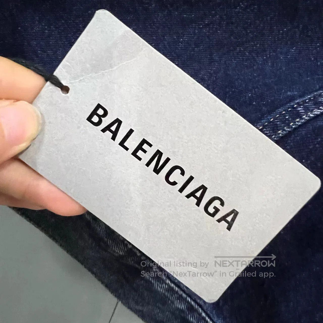Balenciaga Balenciaga FBI Print Denim Jacket. Size US S / EU 44-46 / 1 - 4 Thumbnail