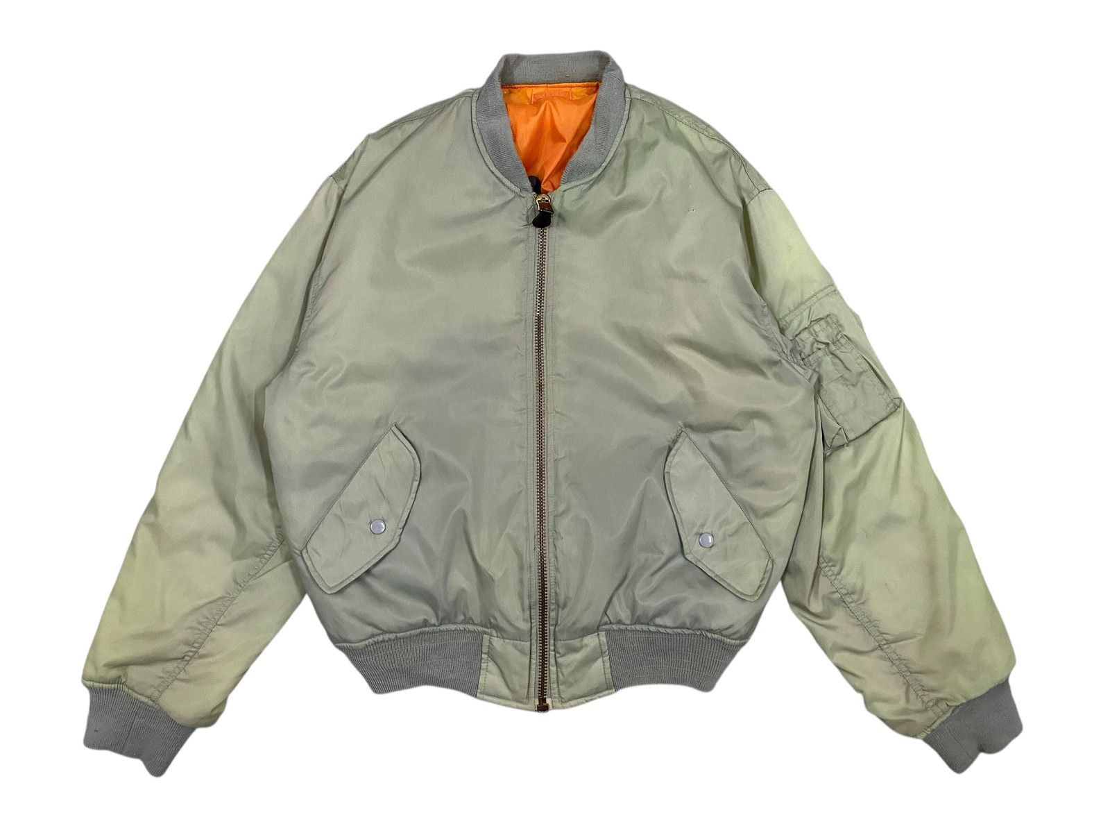 Vintage Vtg MA1 Jacket Flayers Bomber Size US L / EU 52-54 / 3 - 1 Thumbnail
