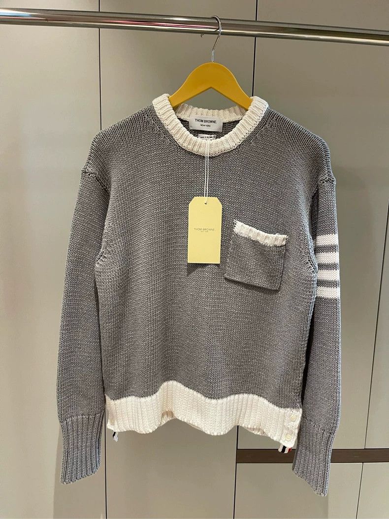 Other Thom Browne Round collar sweater Size US M / EU 48-50 / 2 - 1 Thumbnail