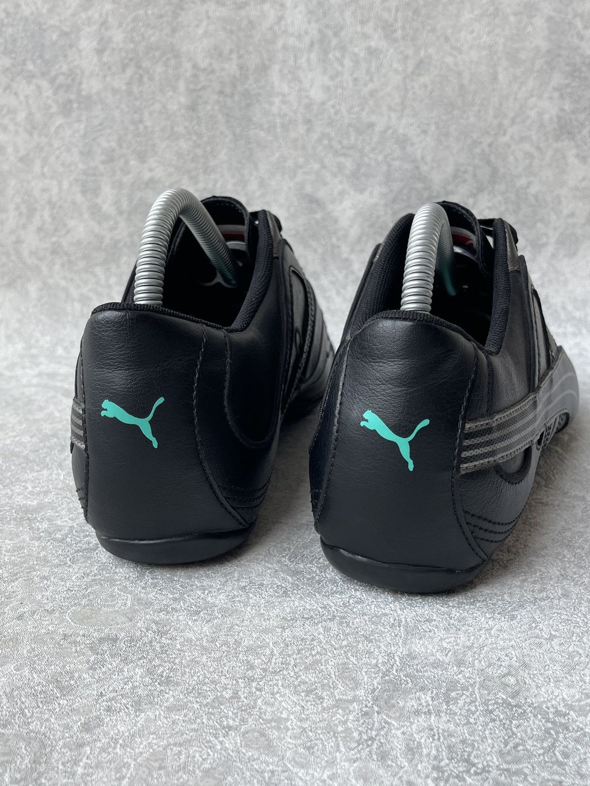 Puma 2012 PUMA Driving Sneakers Black Silver Y2K Gorpcore Cyber Size US 9 / IT 39 - 9 Thumbnail