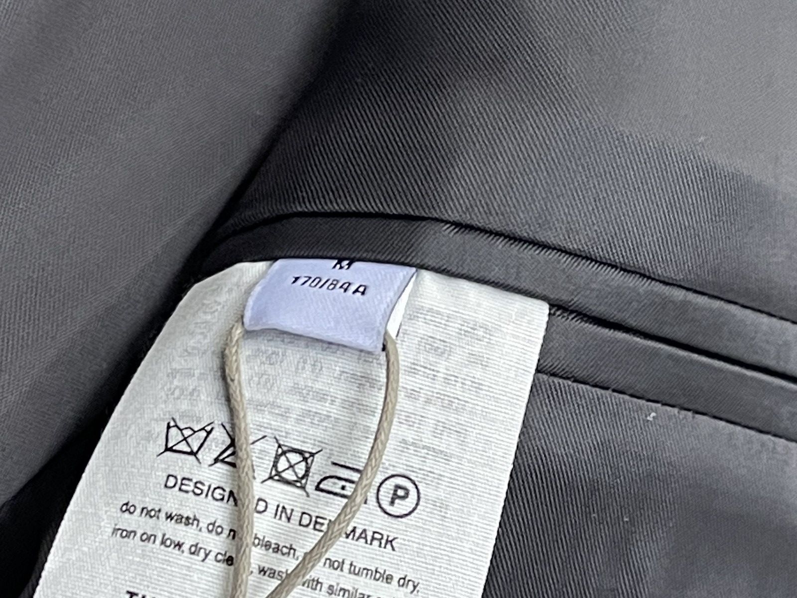 Han Kjobenhavn !DS! AW22 Han Kjobenhavn Sharped Striped Suit Size 40S - 12 Thumbnail