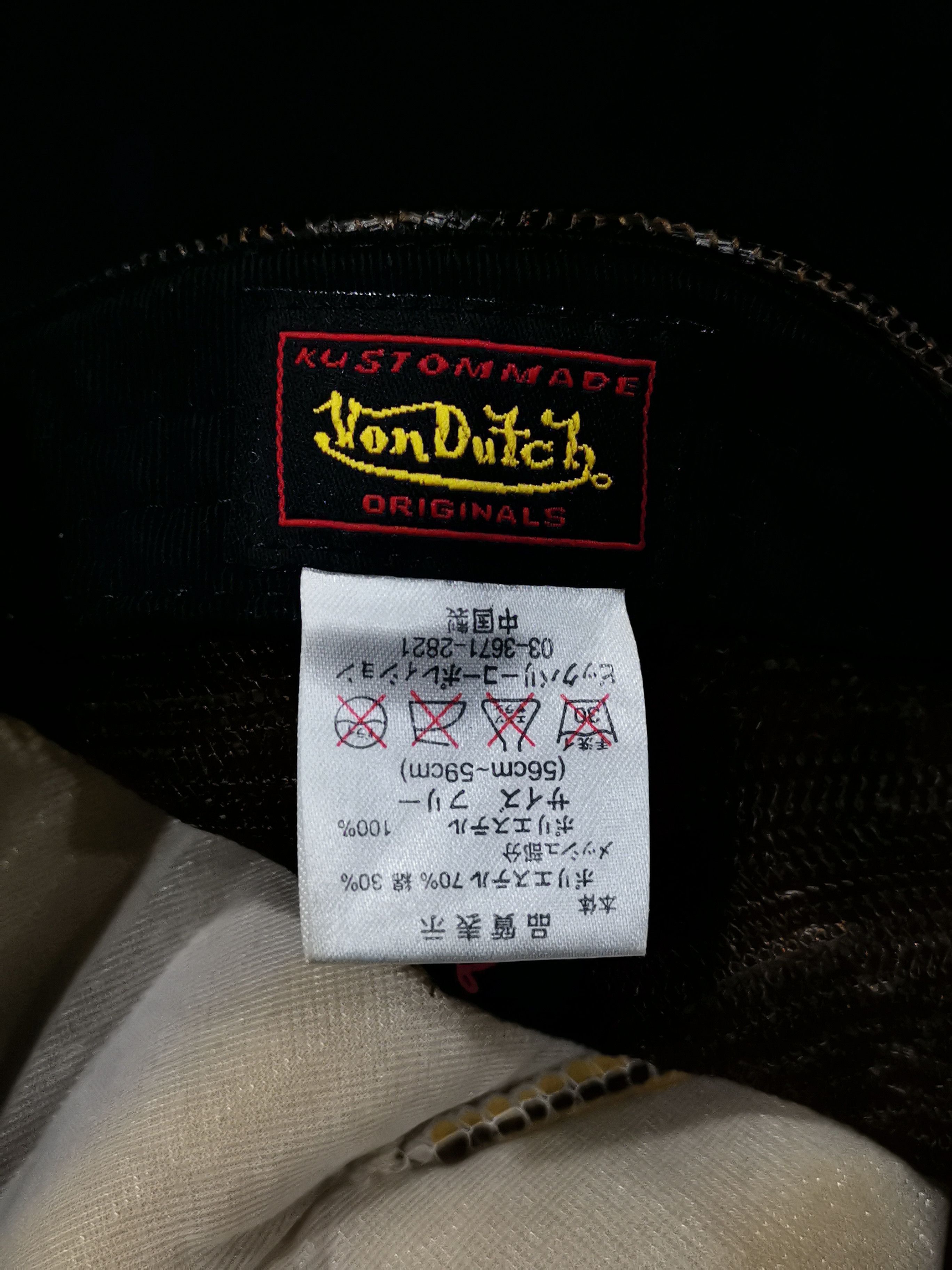 Von Dutch Von Dutch Trucker Hats-Nice Design - Embroidery Size ONE SIZE - 8 Thumbnail
