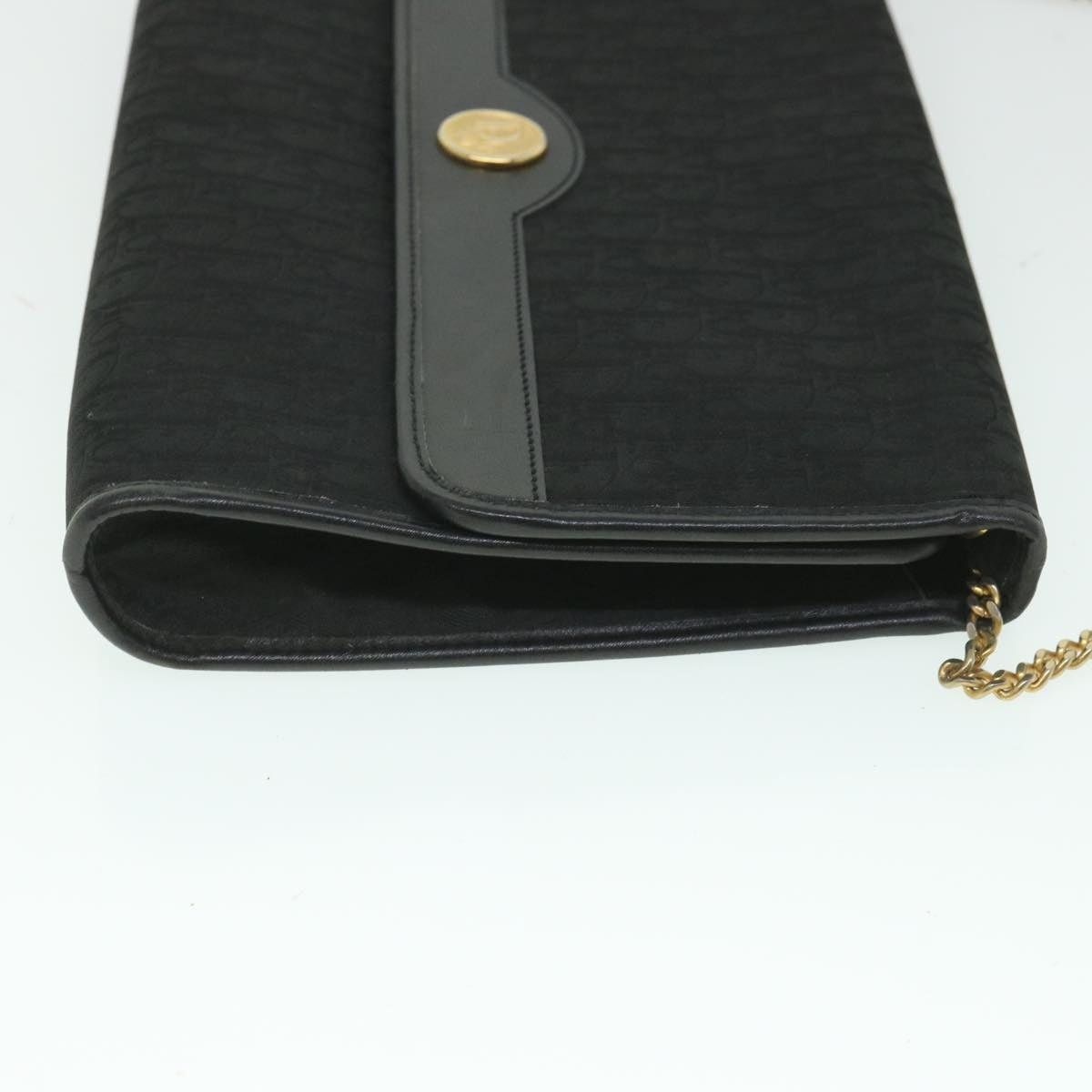 Dior DIOR Trotter Canvas Chain Shoulder Bag Black Size ONE SIZE - 4 Thumbnail