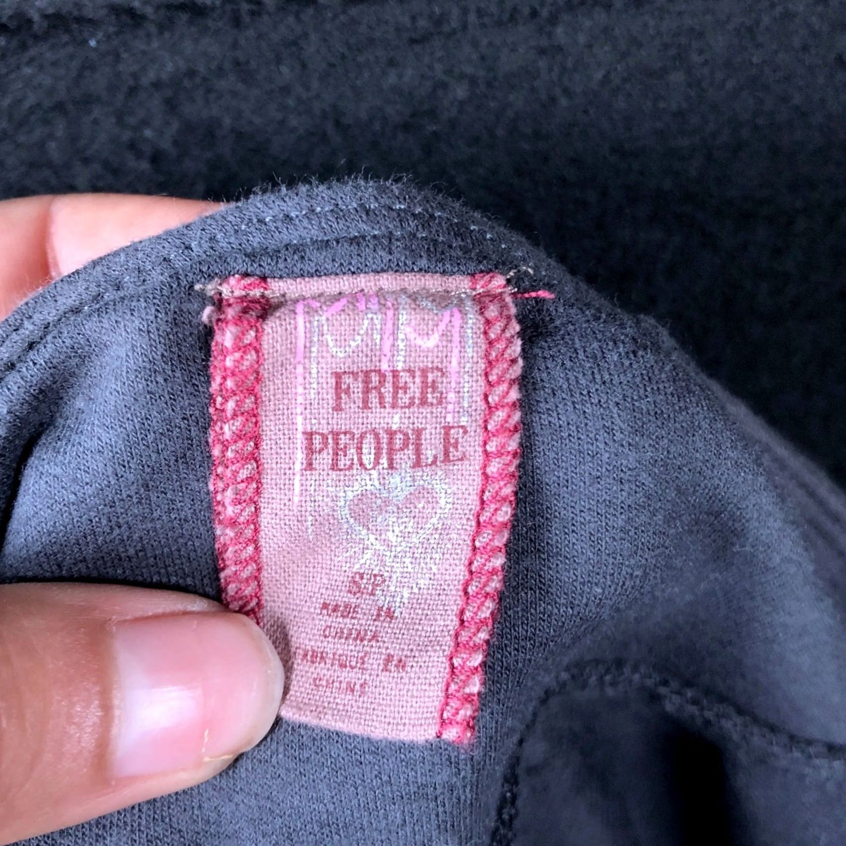 Free People Free People Skirt Women Charcoal Gray Pull On Mini Wrap Cotton Blend S Short Solid Spring Summer Casual Womens Size 28" / US 6 / IT 42 - 3 Thumbnail