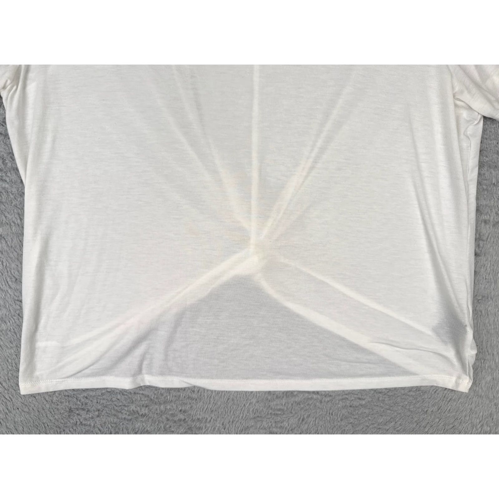 The North Face The North Face Shirt Women XL White Twist Back Knot Crew Cotton READ Size XL / US 12-14 / IT 48-50 - 5 Thumbnail